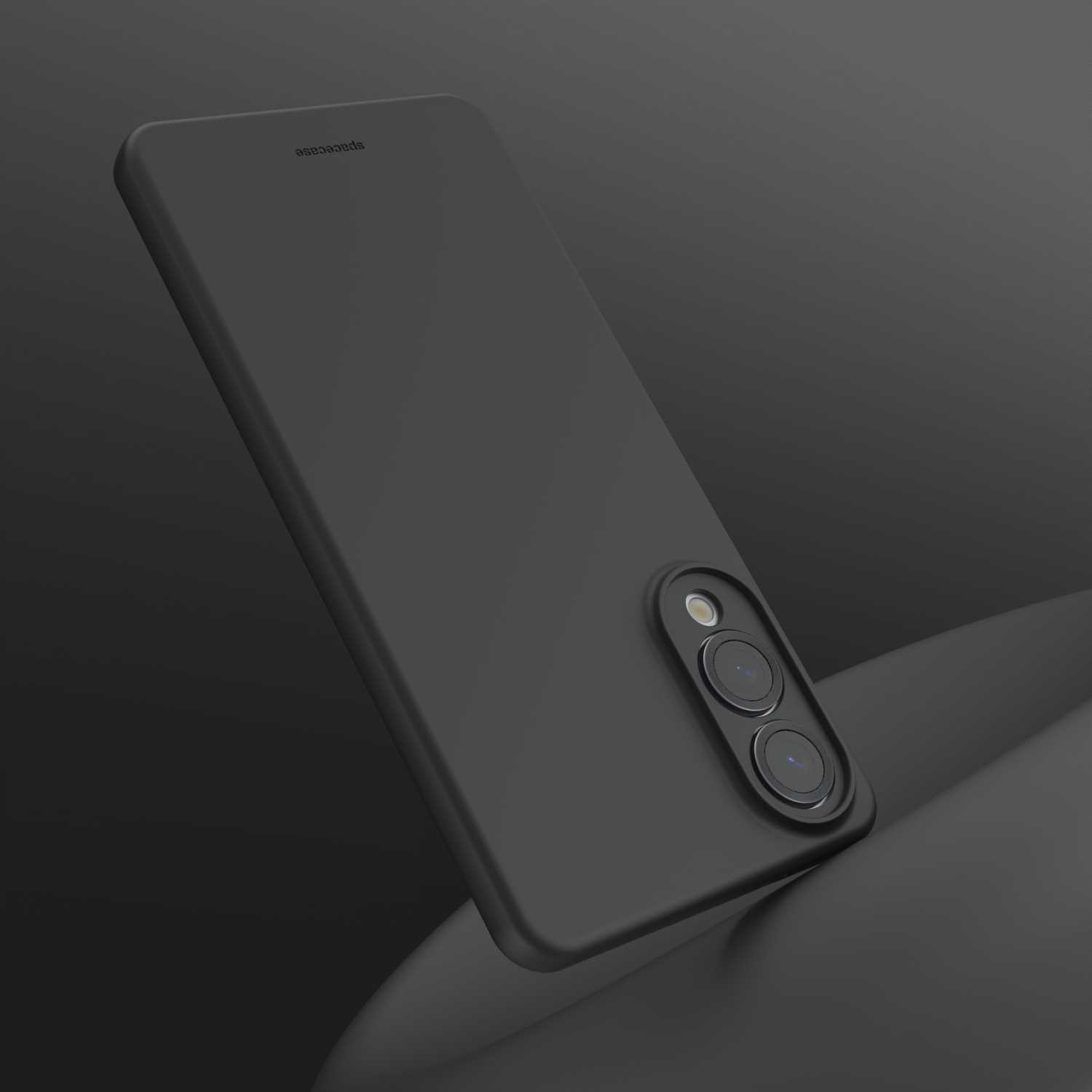 Spacecase Silicone Case 3.0 Galaxy S25 Edge Black