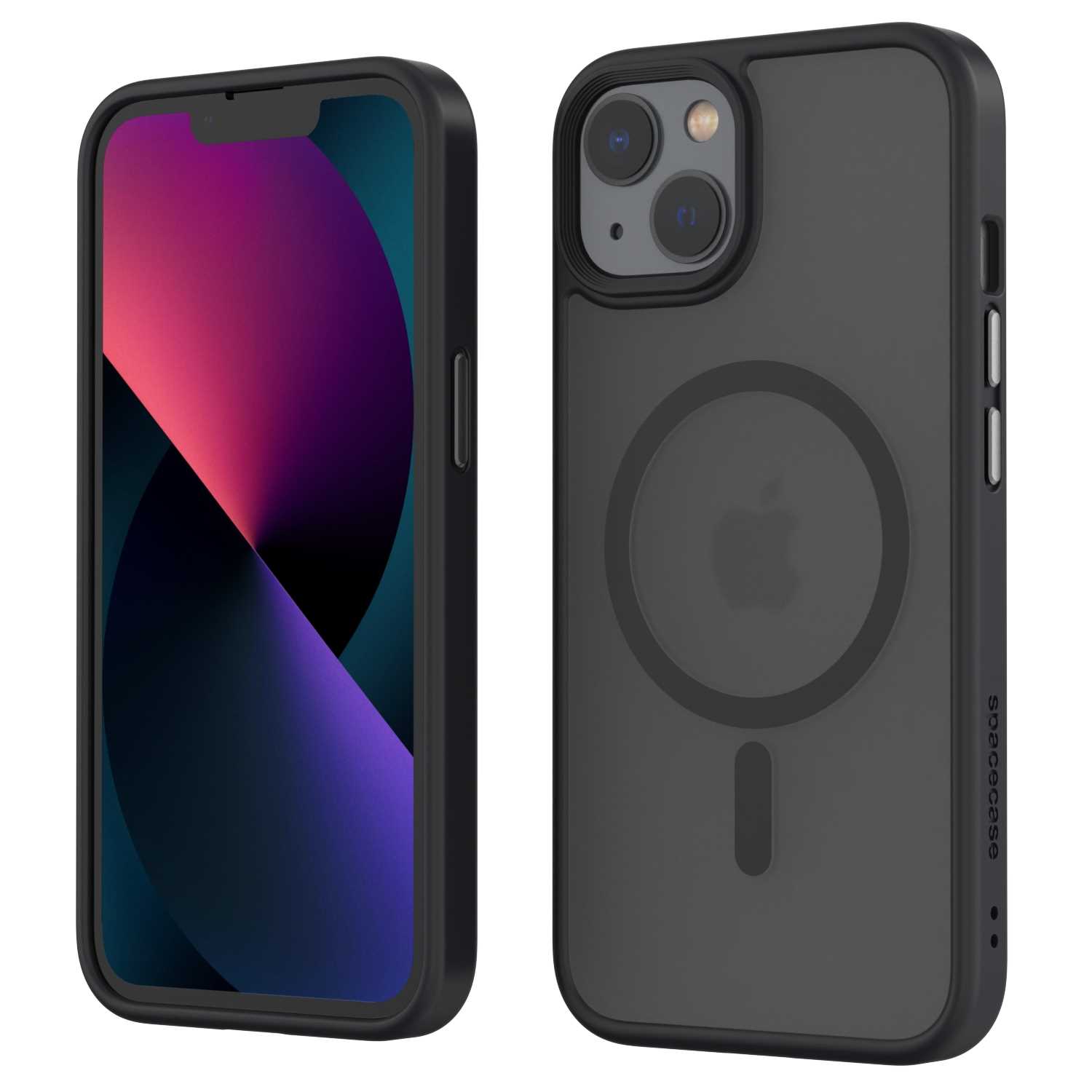 Spacecase Hybrid Mag Iphone 13 Black