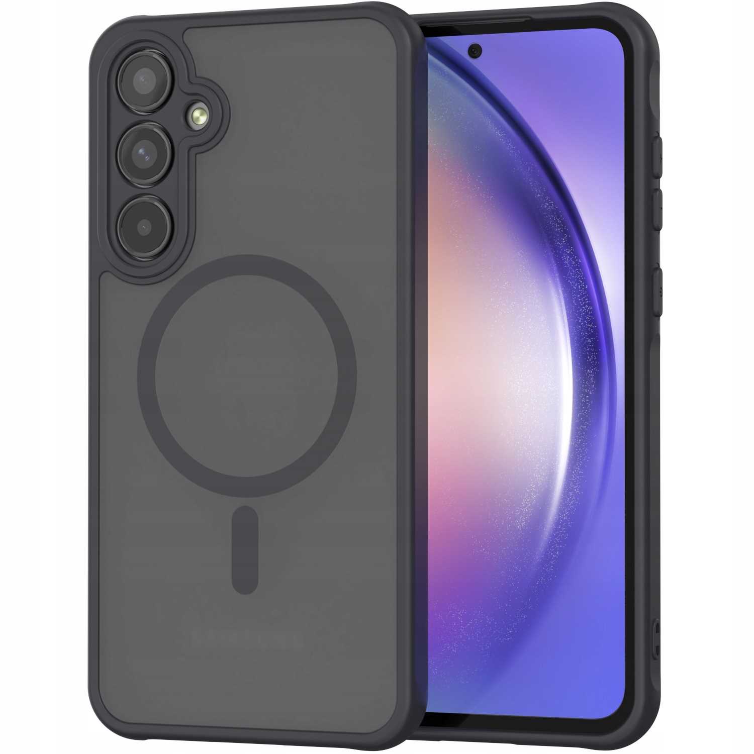 Spacecase Hybrid Mag Galaxy A55 5G black