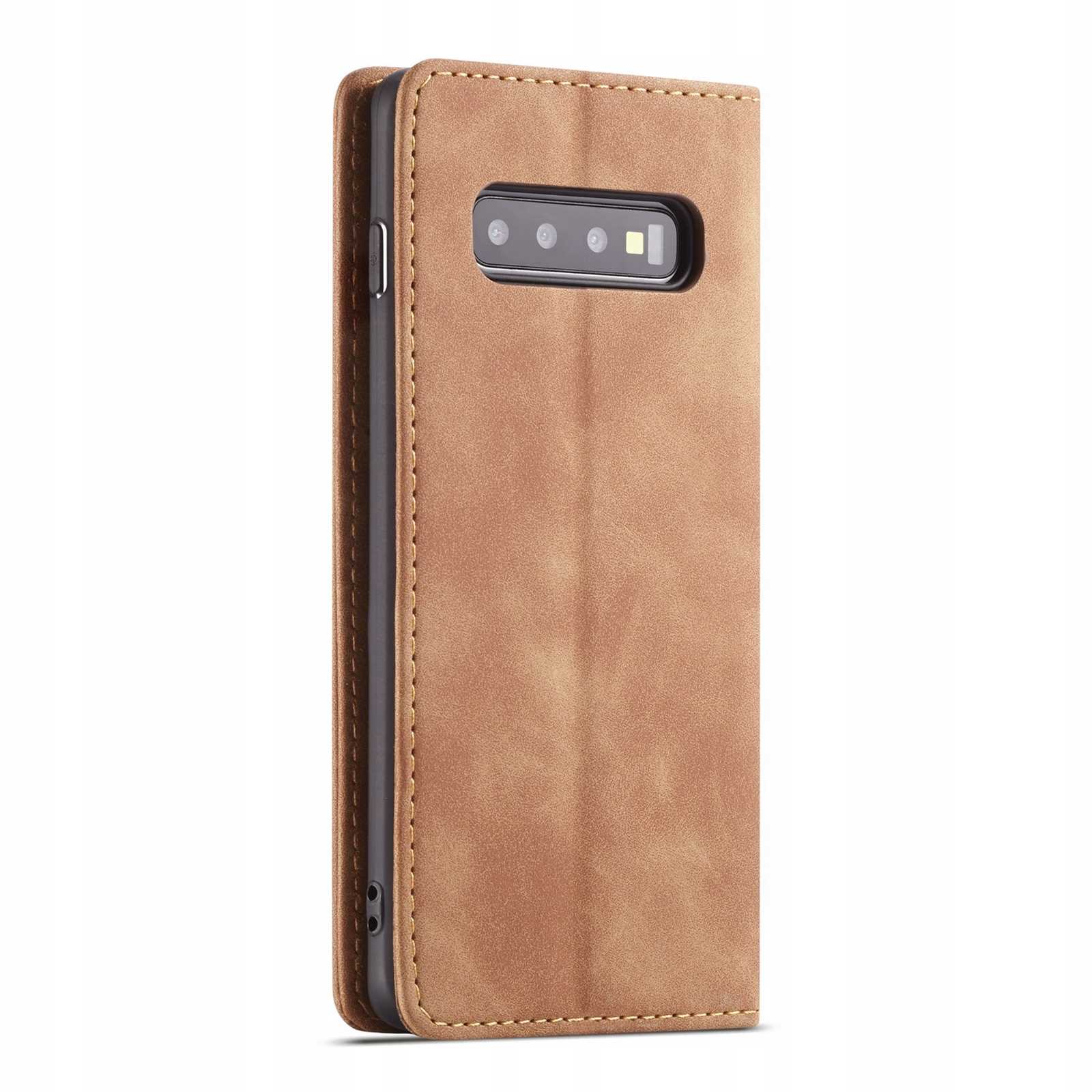 Spacecase Wallet Galaxy S10+ Light Brown