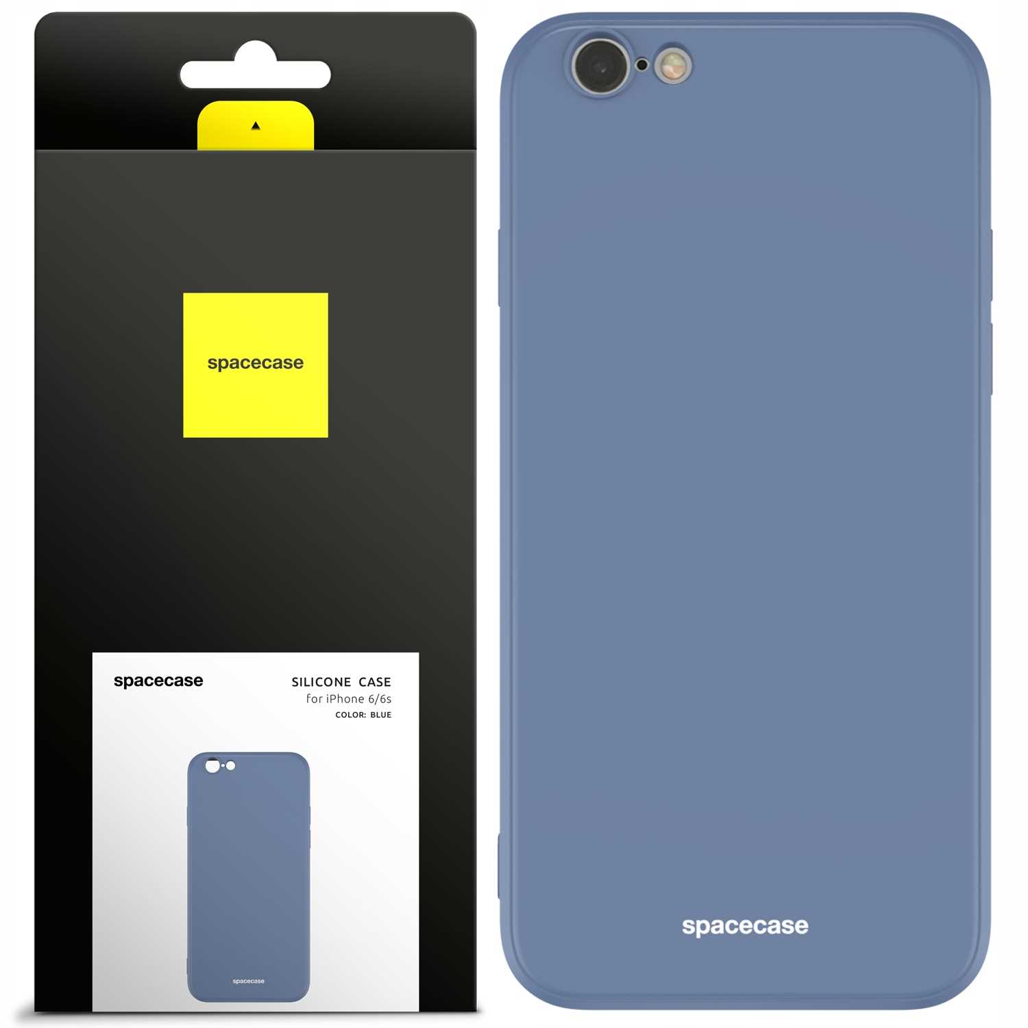 Spacecase Silicone Case iPhone 6/6s blue
