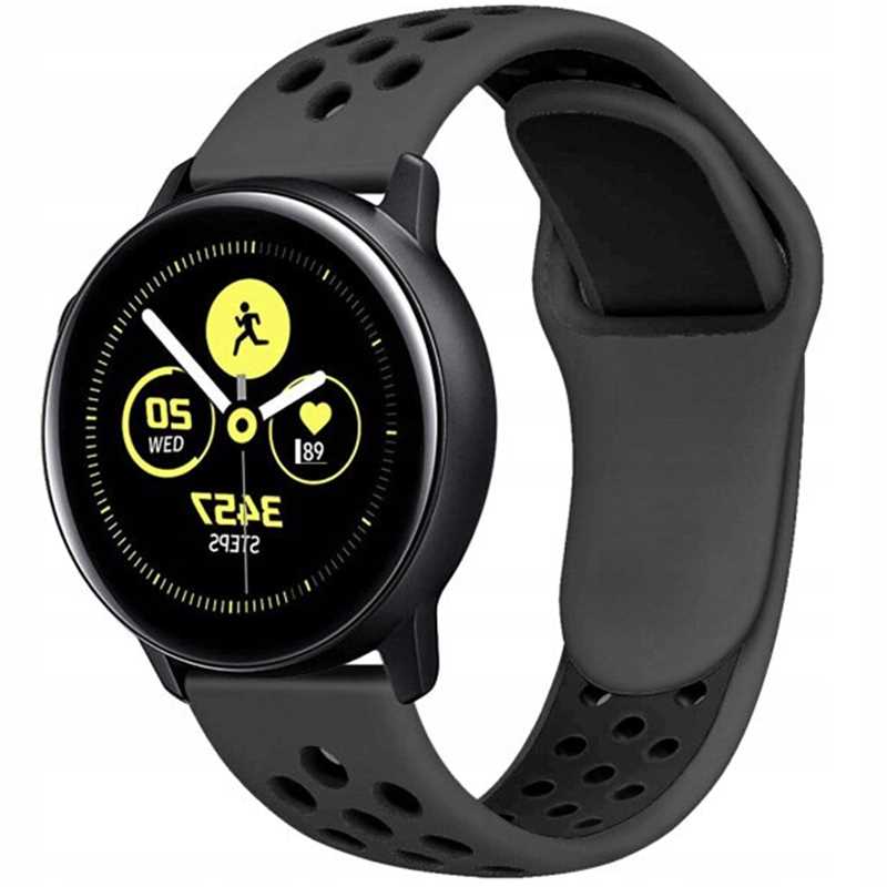 Spacecase Sport Band 22mm dark gray/black