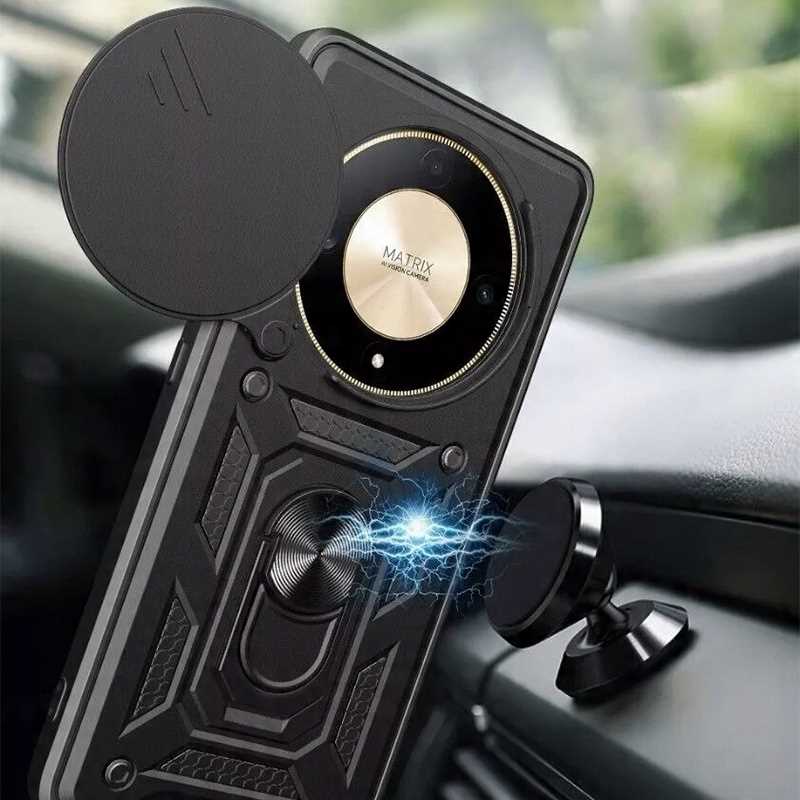 Spacecase Camring Honor Magic 6 Lite Black