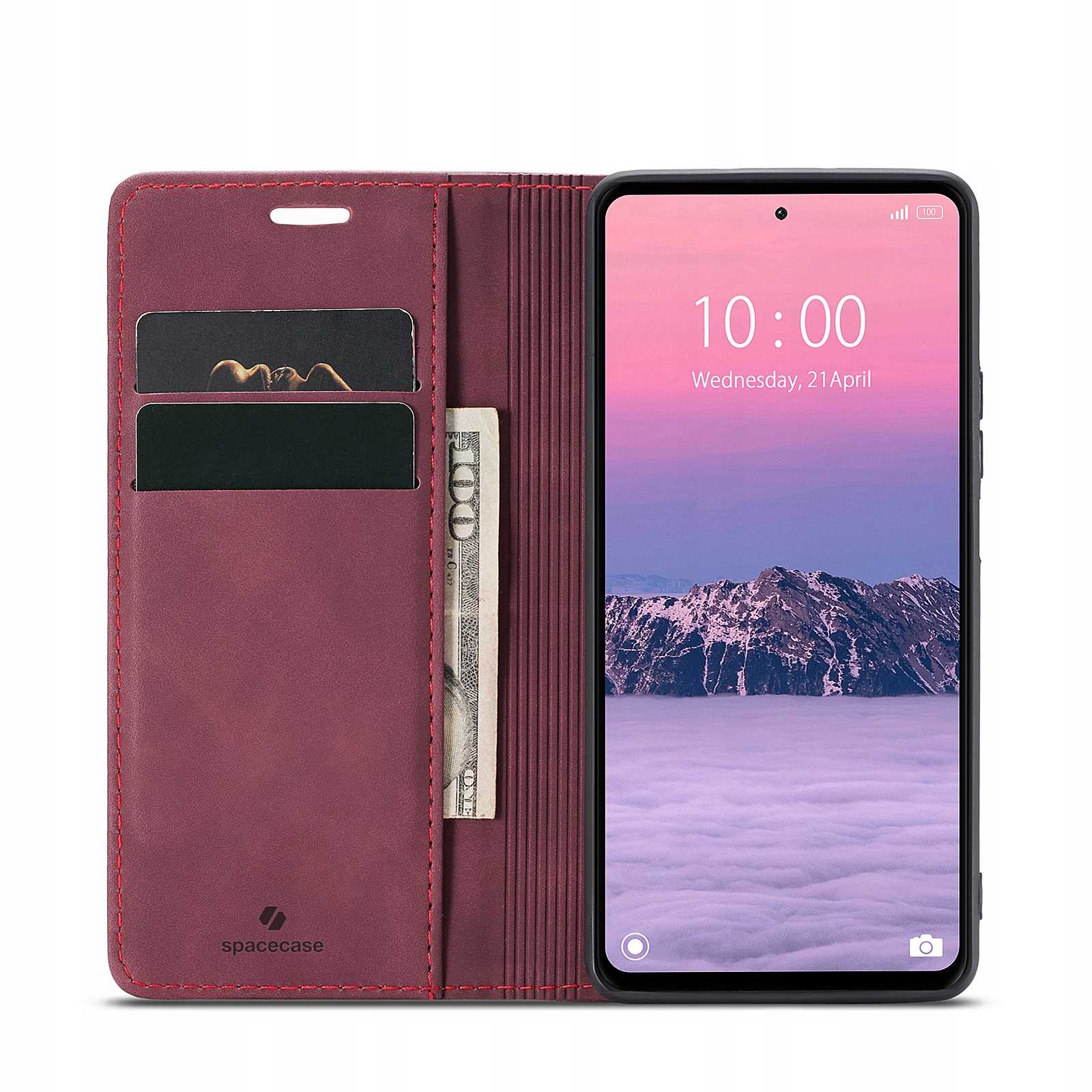 Spacecase Wallet Redmi Note 12 4G Red