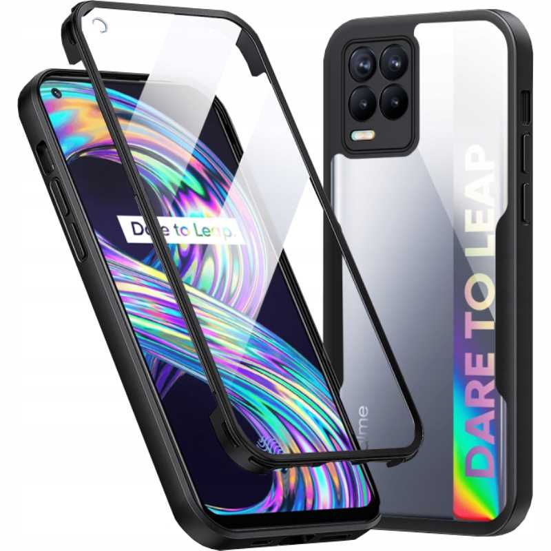 Spacecase Beetle 360 Realme 8/8 Pro czarny