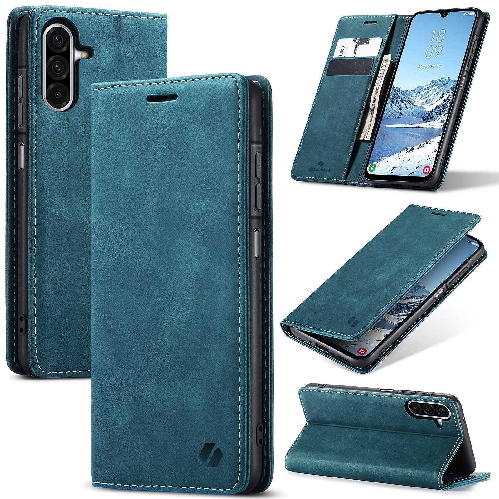 Spacecase Wallet Galaxy A26 Blue