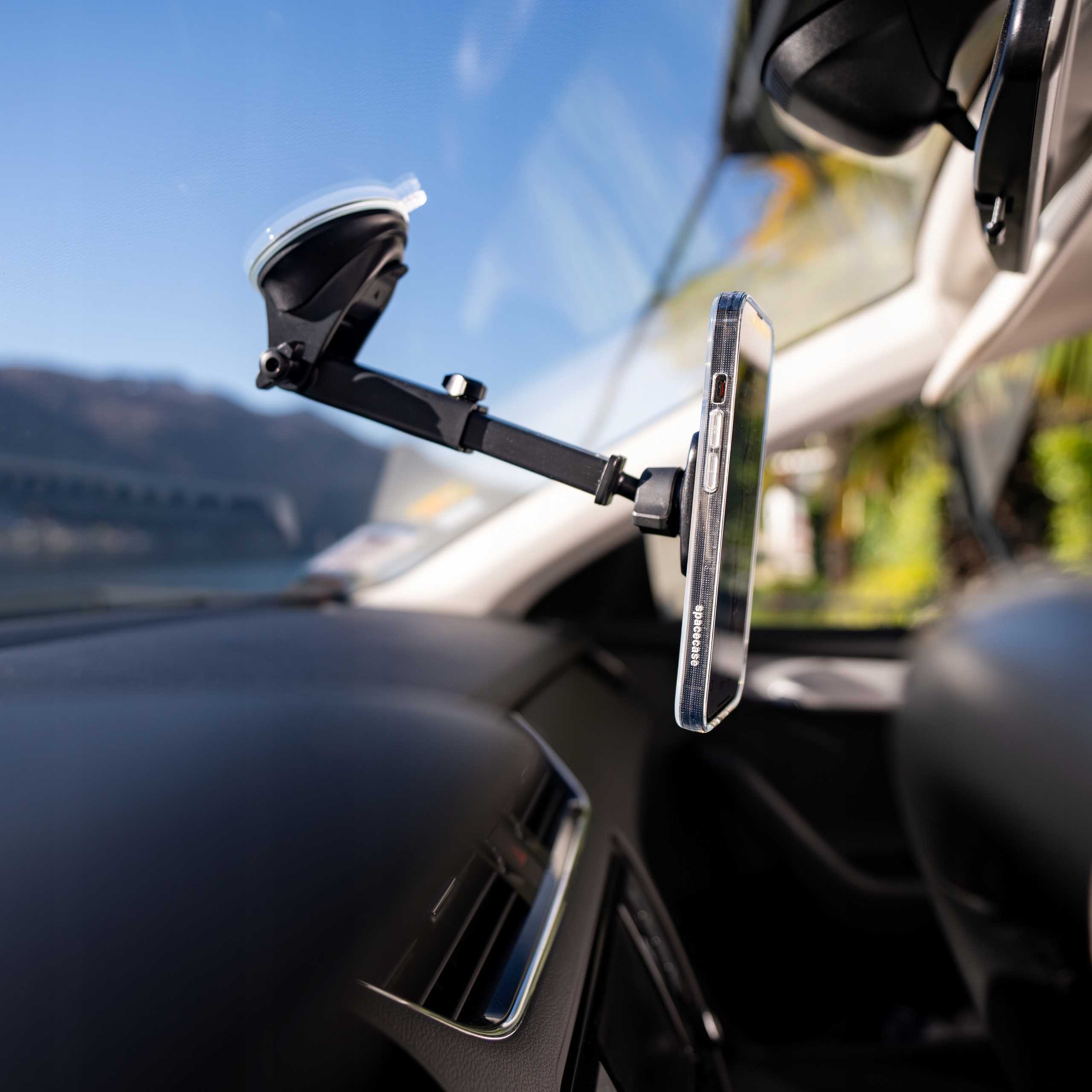 Spacecase Car Holder SC10 Dash/Windshield Magnetic black