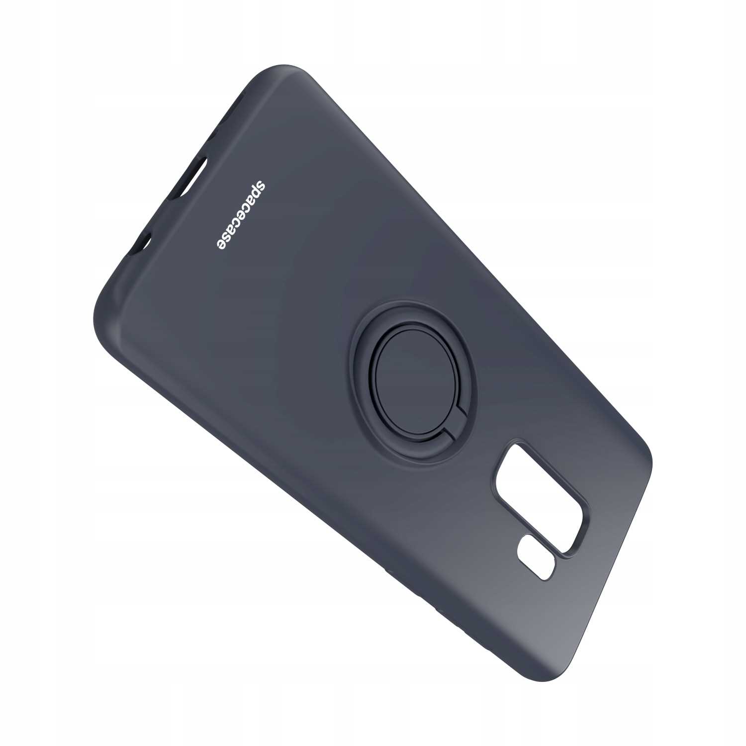 Spacecase Silicone Ring Galaxy S9+ Black