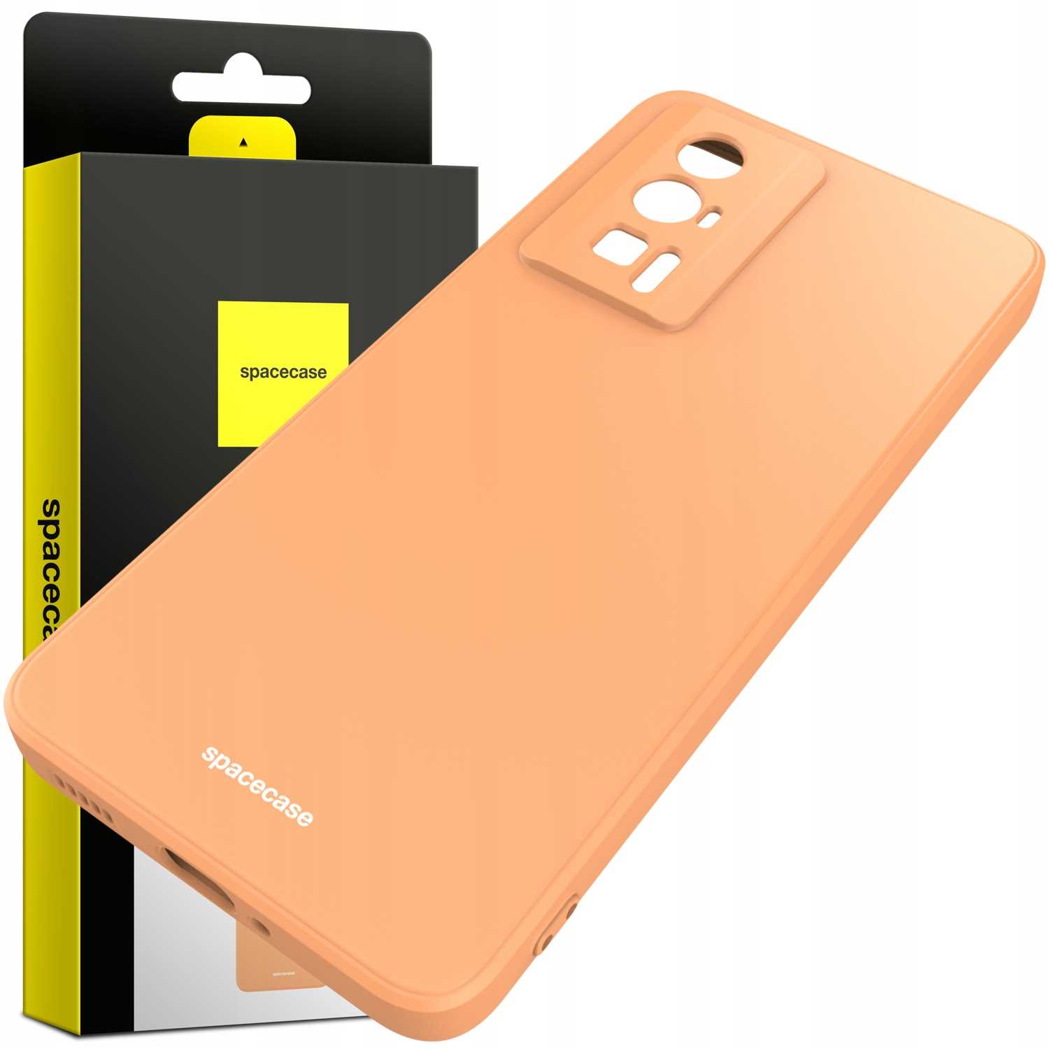 Spacecase Silicone Case Poco F5 Pro orange