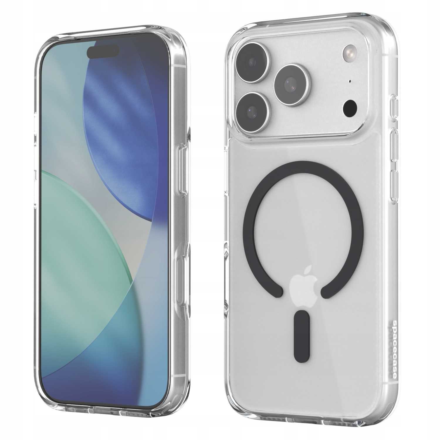 Spacecase Clear Mag Iphone 17 Pro Max Black