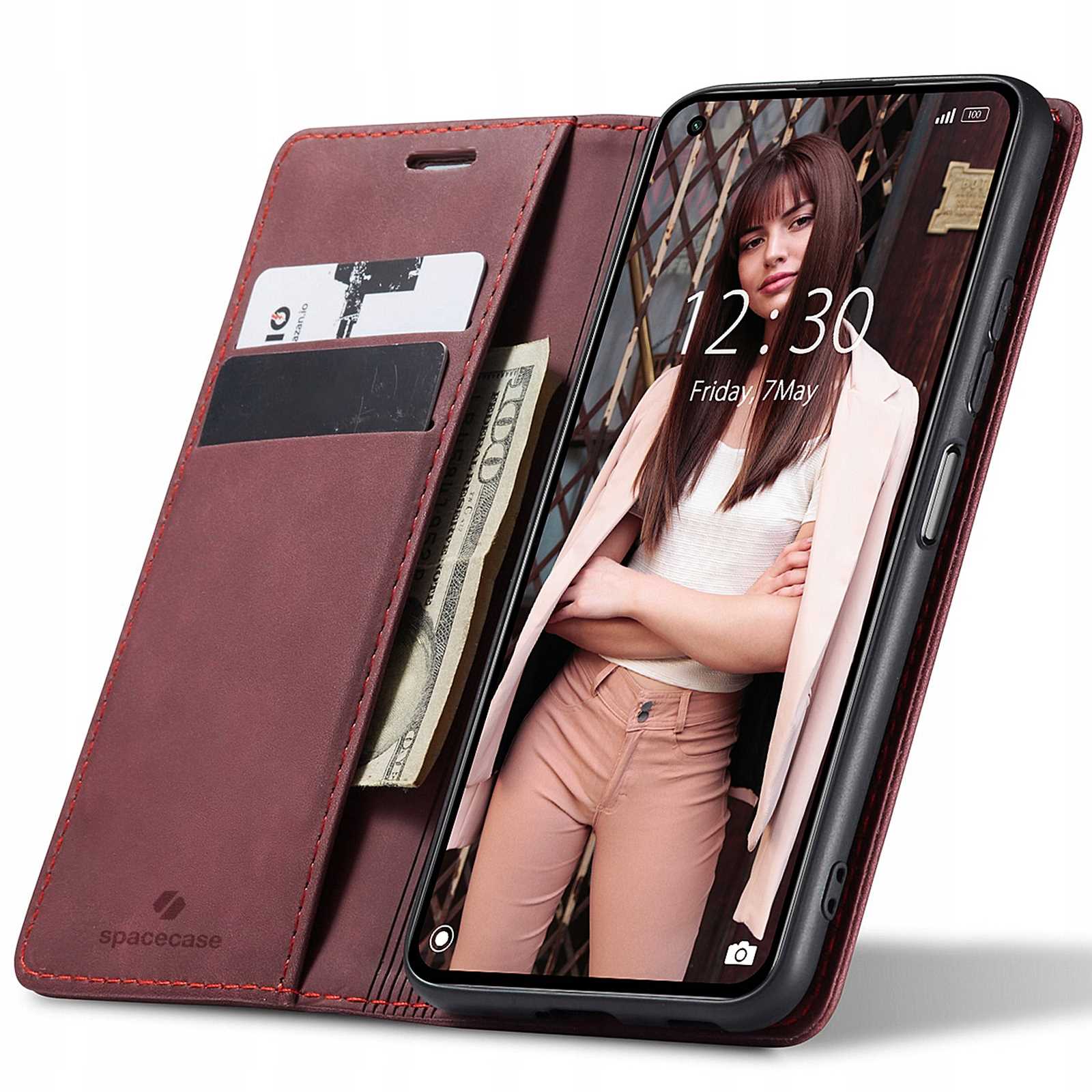 Spacecase Wallet Mi 10T Lite Red