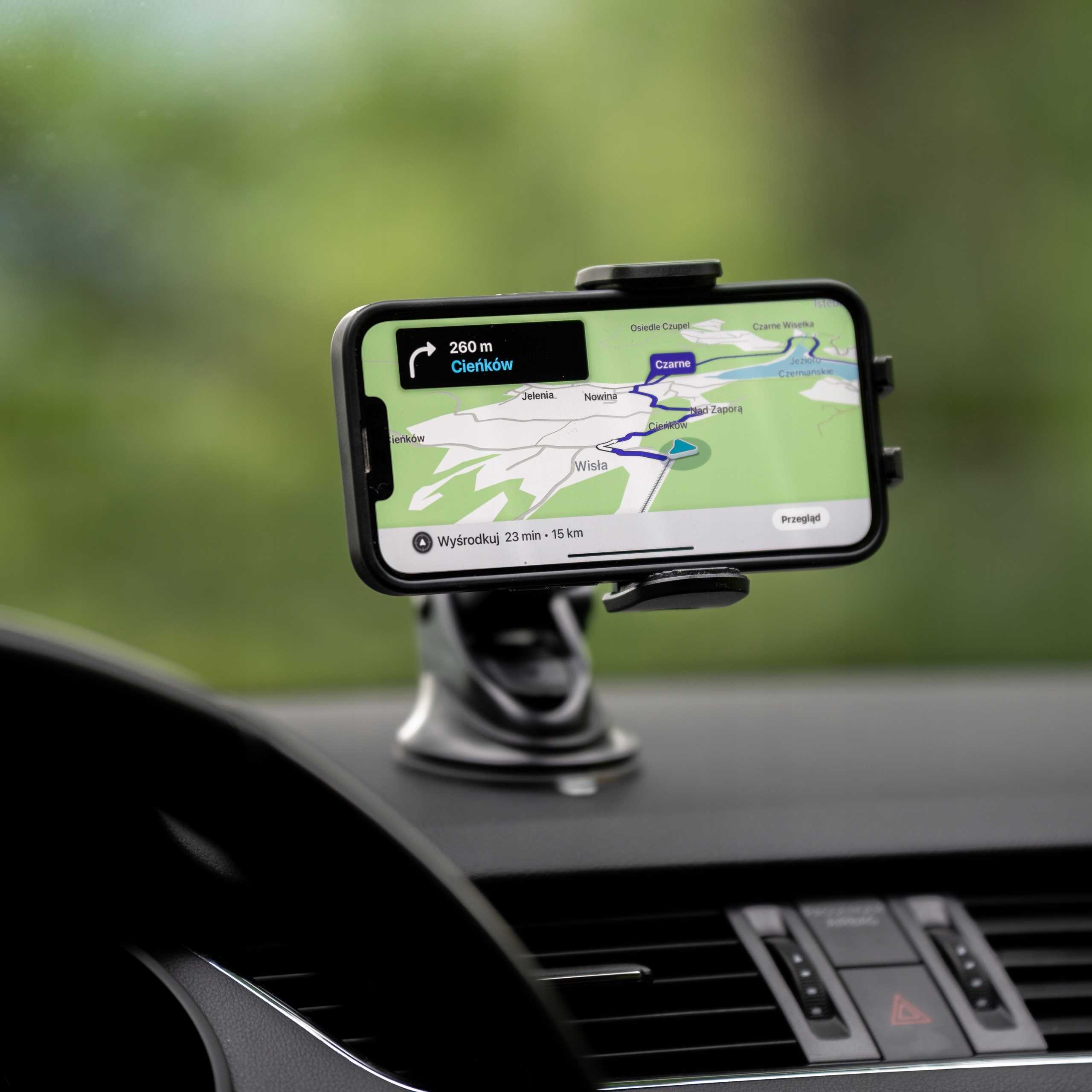 Spacecase Car Holder Sc13 Ghost Dash/Windshield Black