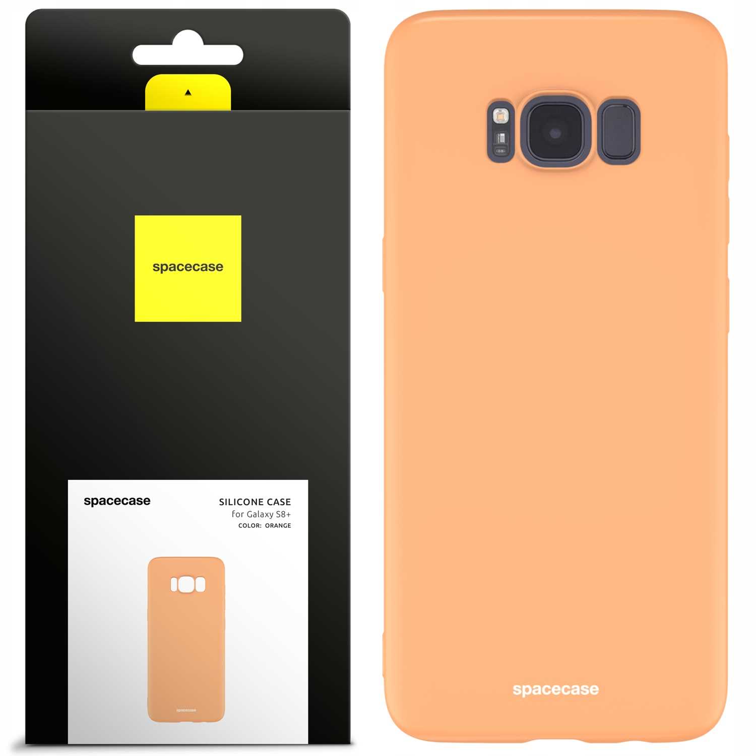 Spacecase Silicone Case Galaxy S8+ Orange
