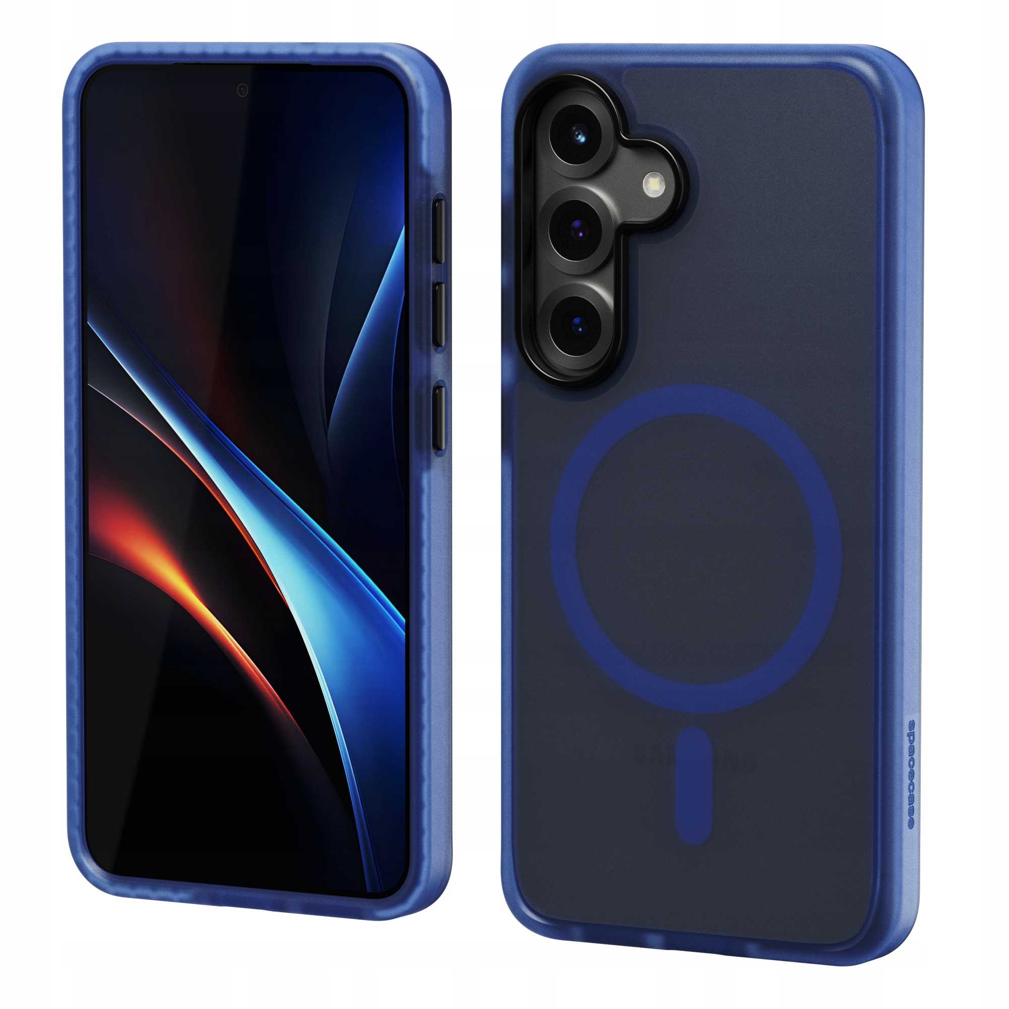 Spacecase Hybrid Fusion Mag Galaxy S25 blue