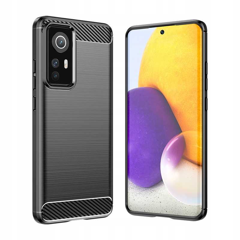 Spacecase Carbon Xiaomi 12/12X czarny
