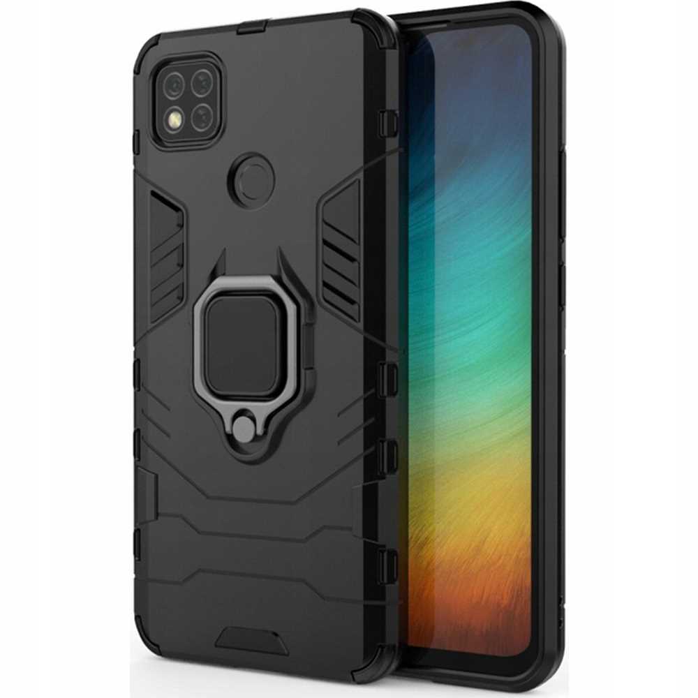 Spacecase X-Ring Redmi 9C/10A Czarny