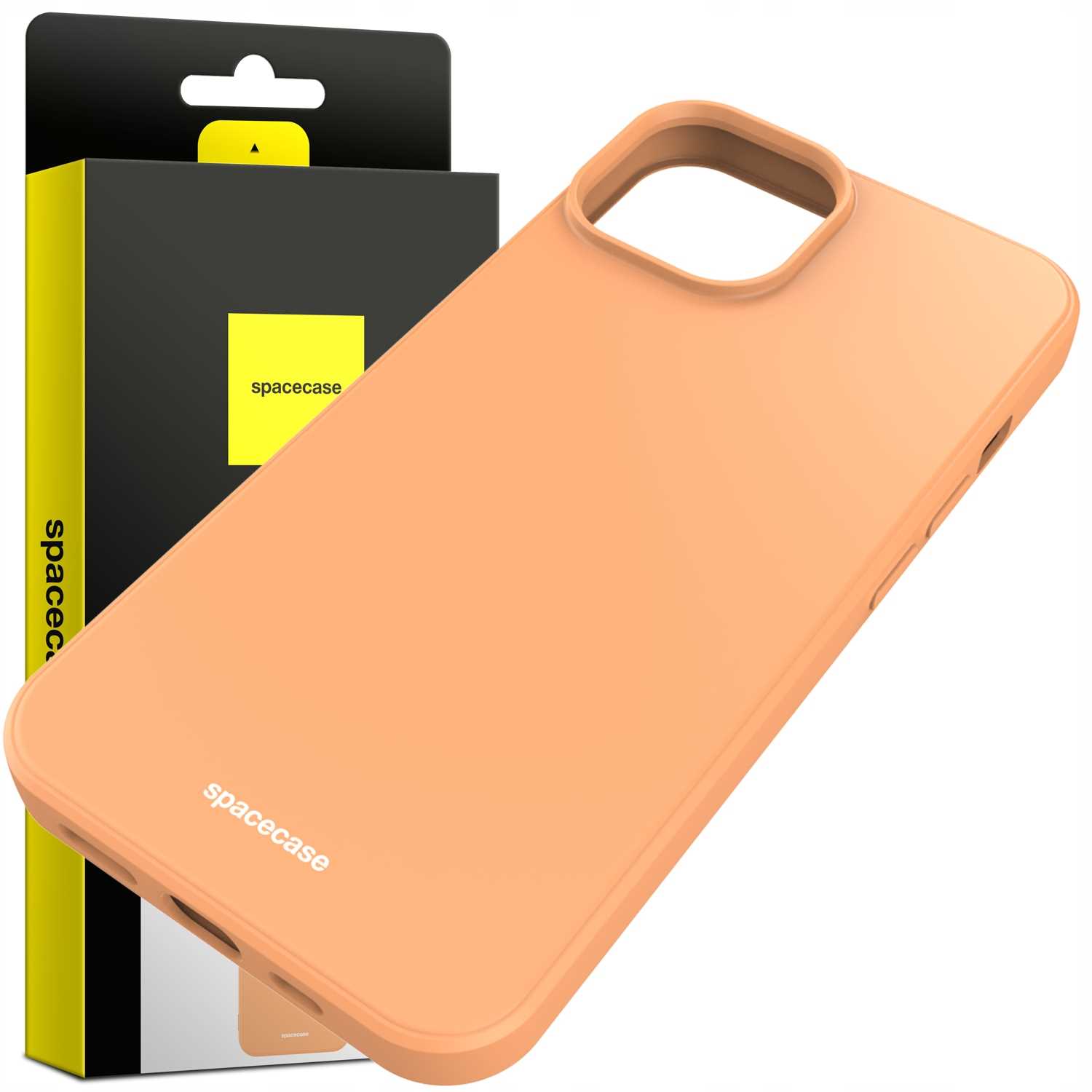 Spacecase Silicone Case iPhone 14 Plus orange