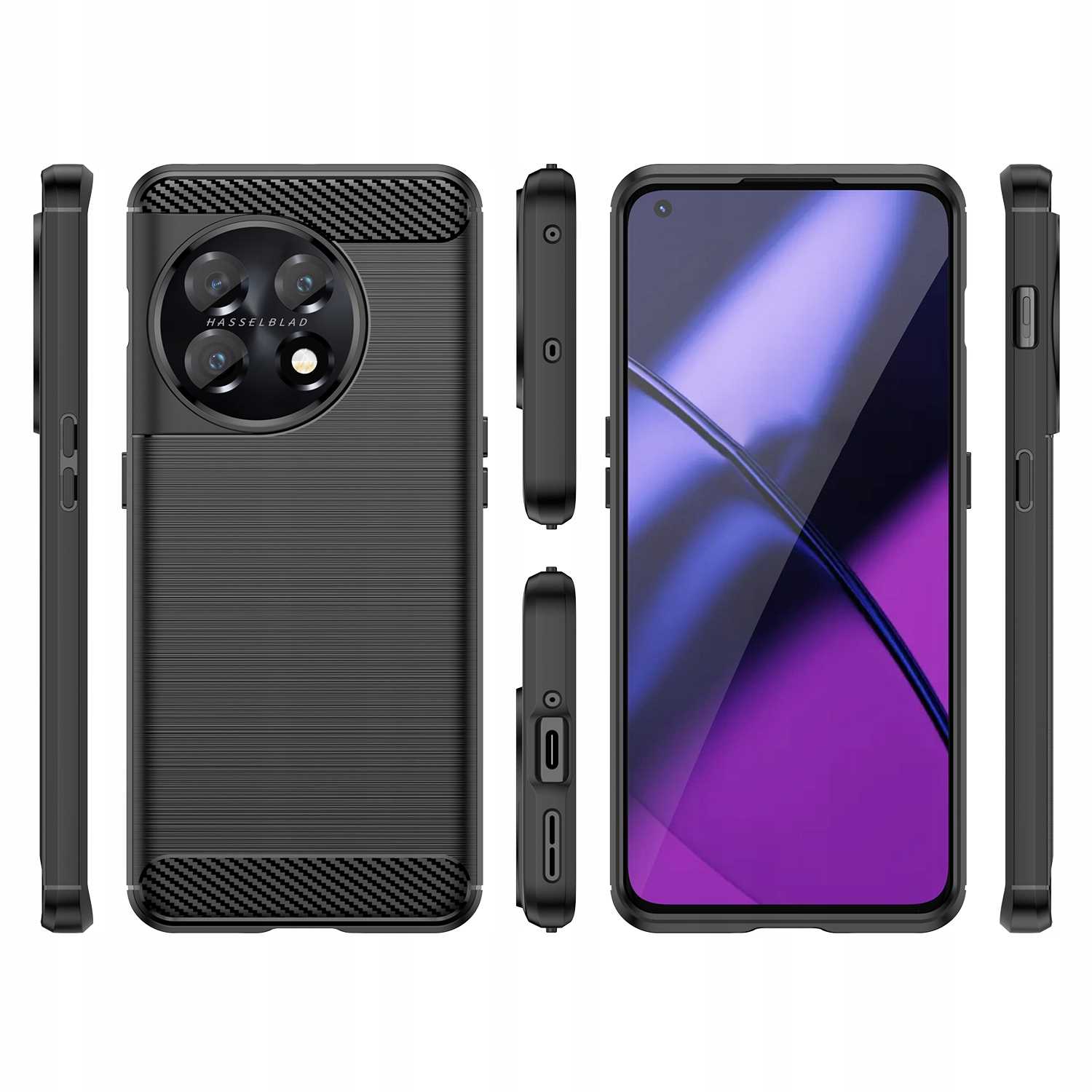 Spacecase Carbon Oneplus 11 Black