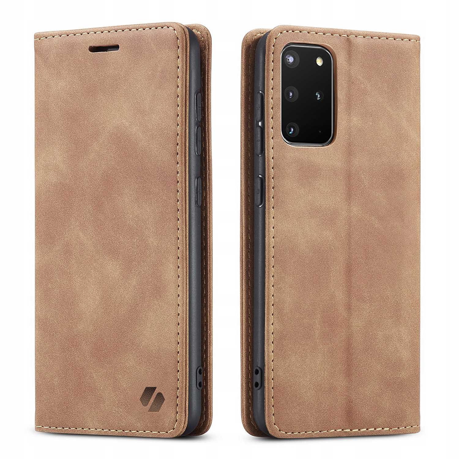 Spacecase Wallet Galaxy S20+ light brown
