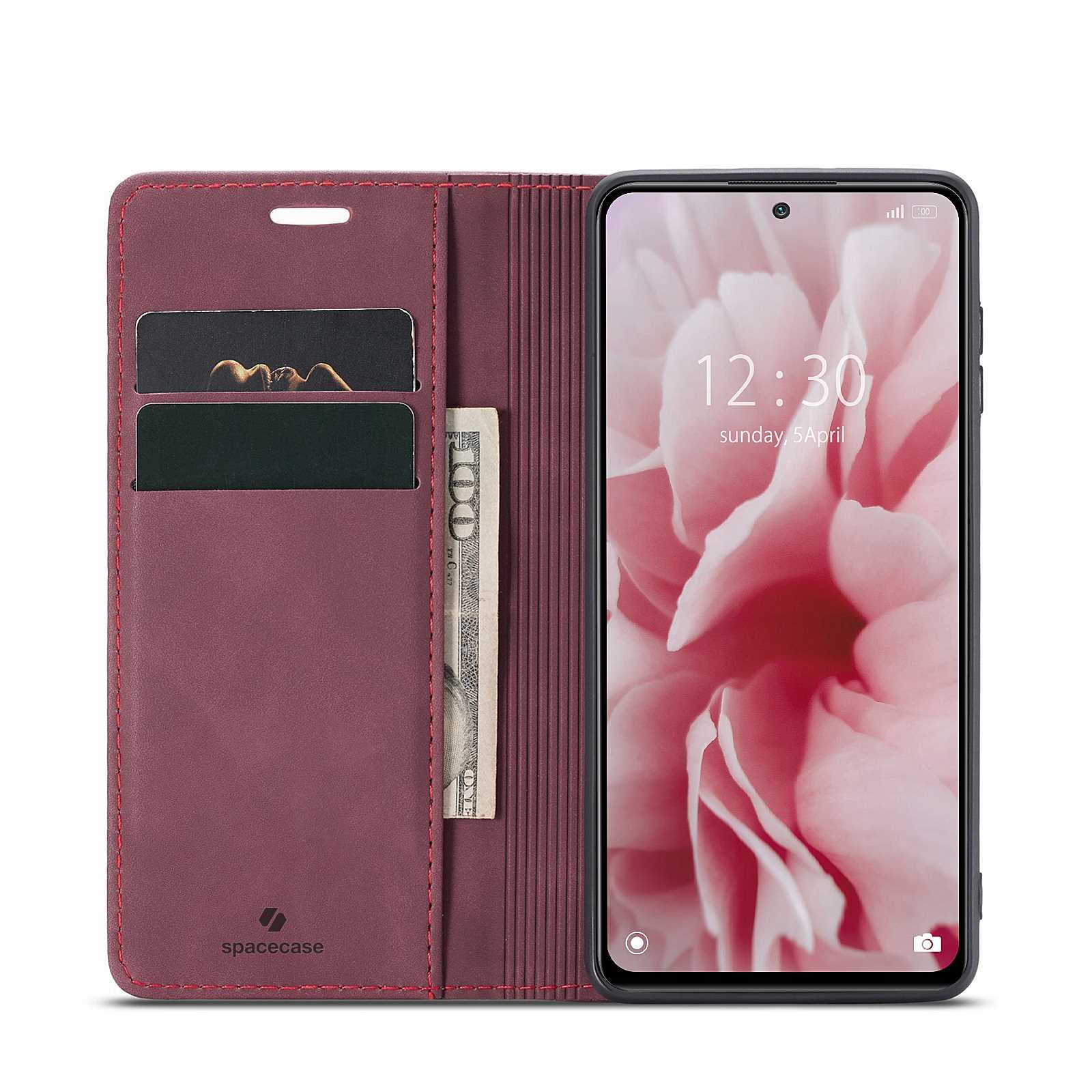 Spacecase Wallet Redmi Note 11 Pro 5G Red