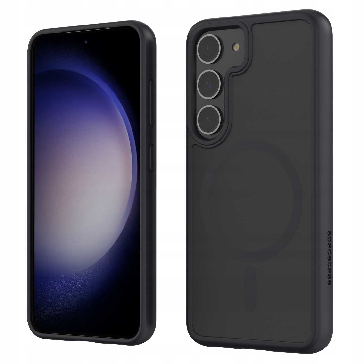 Spacecase Hybrid Mag Galaxy S23 black