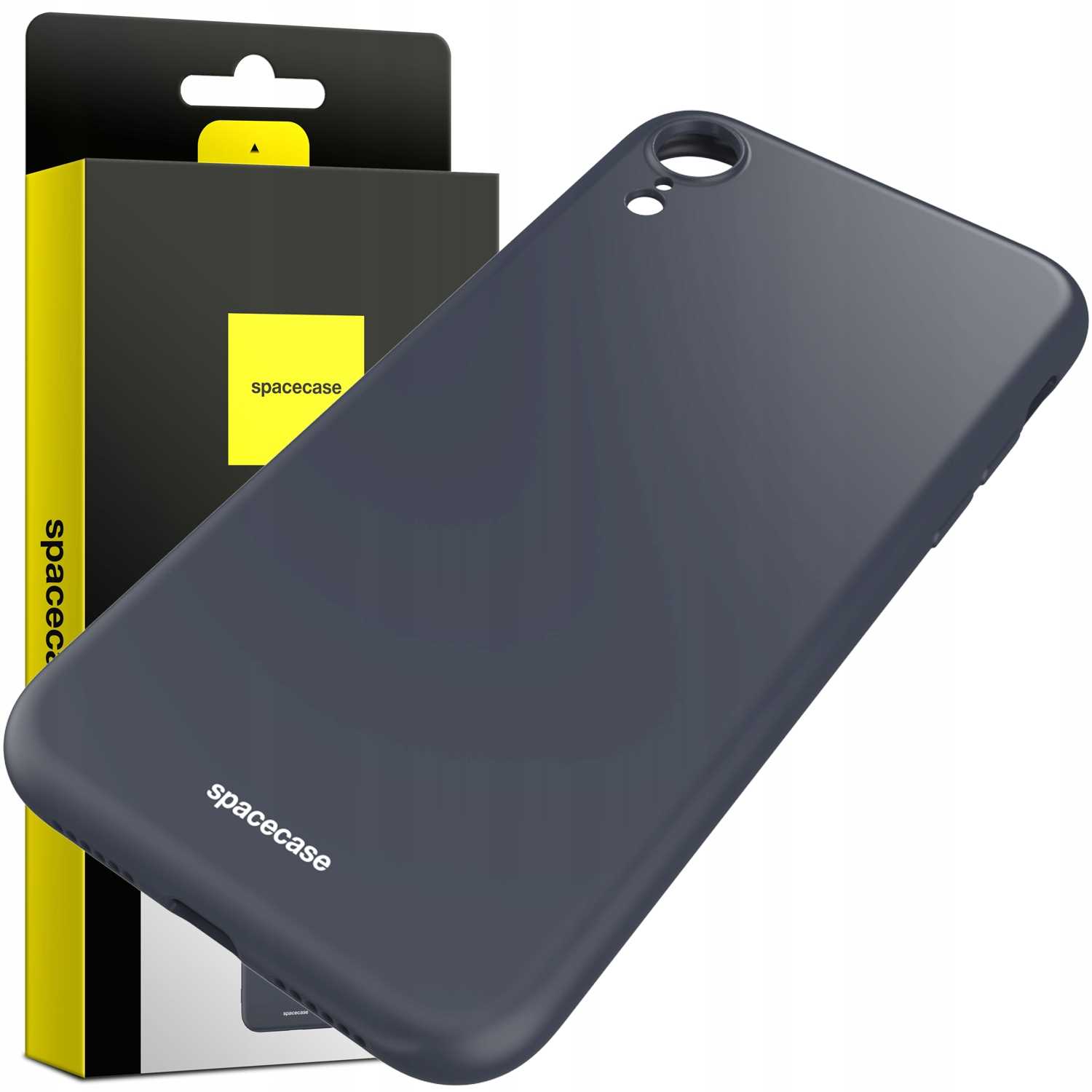 Spacecase Silicone Case iPhone Xr black