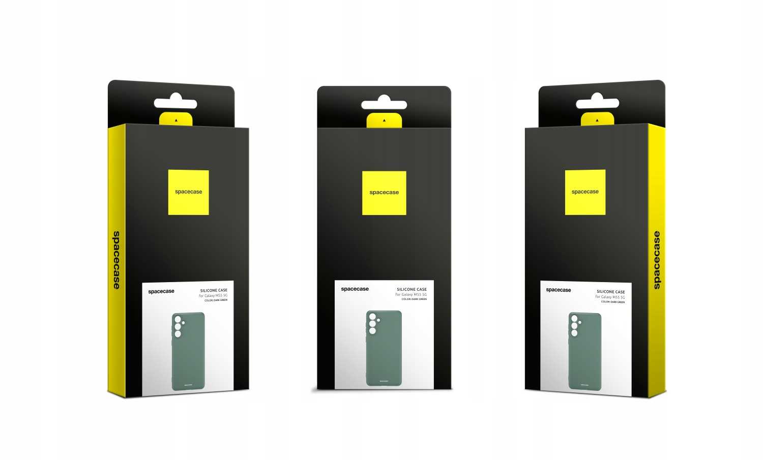 Spacecase Silicone Case Galaxy M55 5G Dark Green