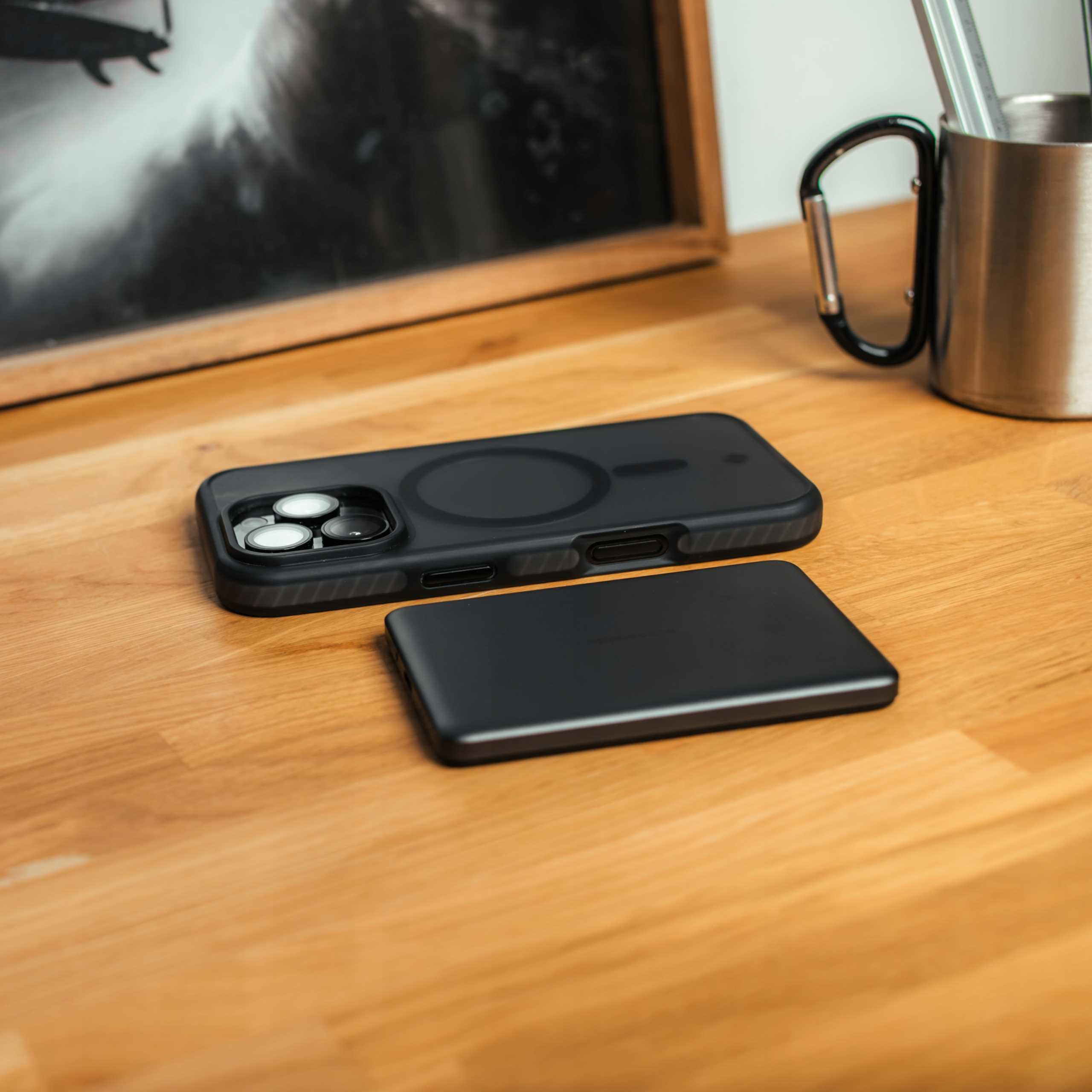 Spacecase Powerbank 5000mAh MagCharge PB01 gray