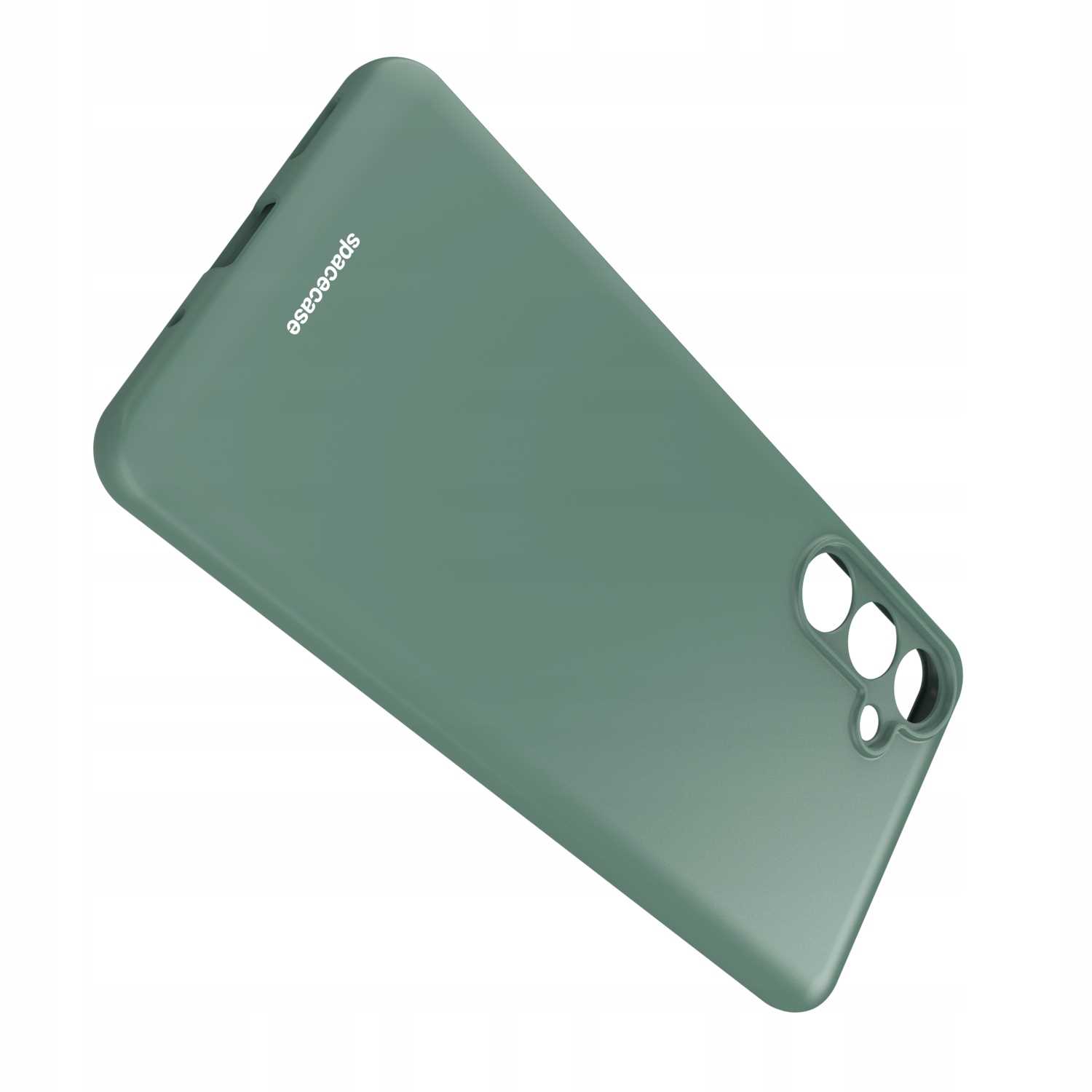 Spacecase Silicone Case Galaxy M55 5G dark green
