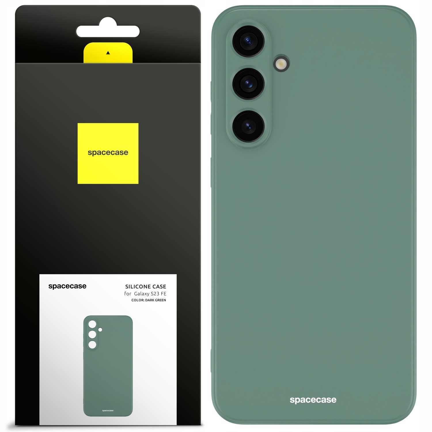 Spacecase Silicone Case Galaxy S23 Fe Dark Green