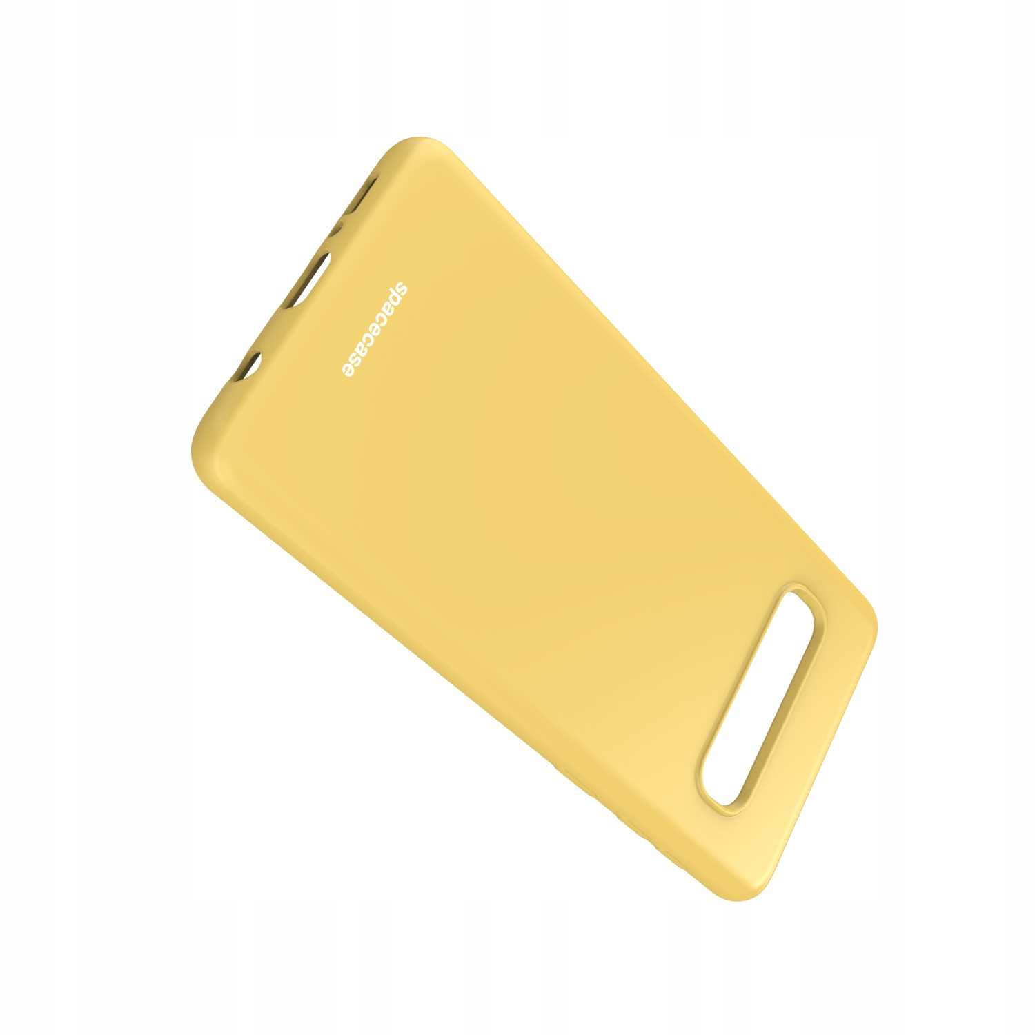 Spacecase Silicone Case Galaxy S10 Yellow
