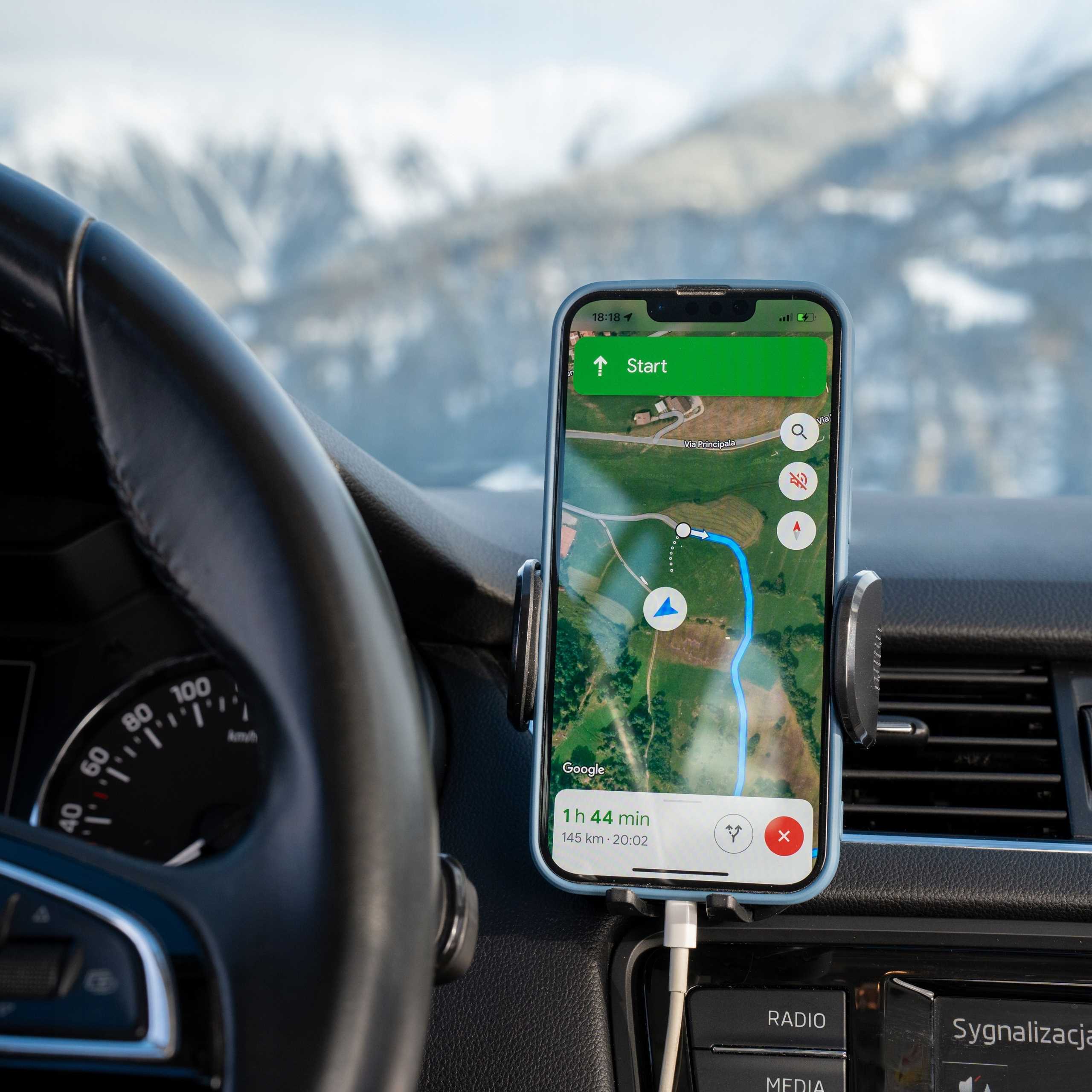 Spacecase Car Holder SC20 Universal Air Vent black