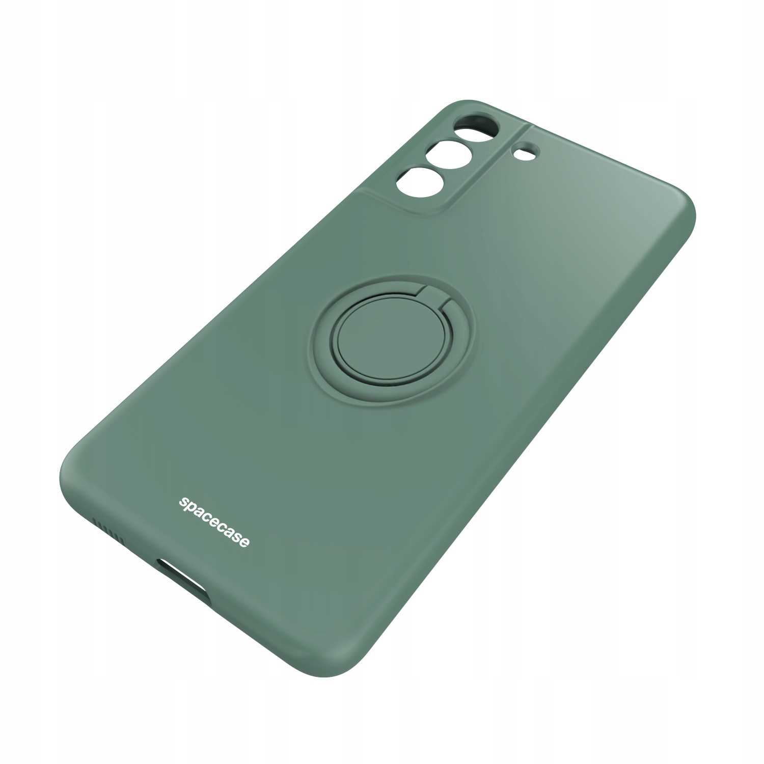 Spacecase Silicone Ring Galaxy S21 Fe Dark Green