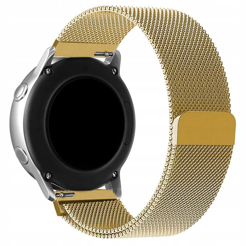 Spacecase Milanese 20mm gold