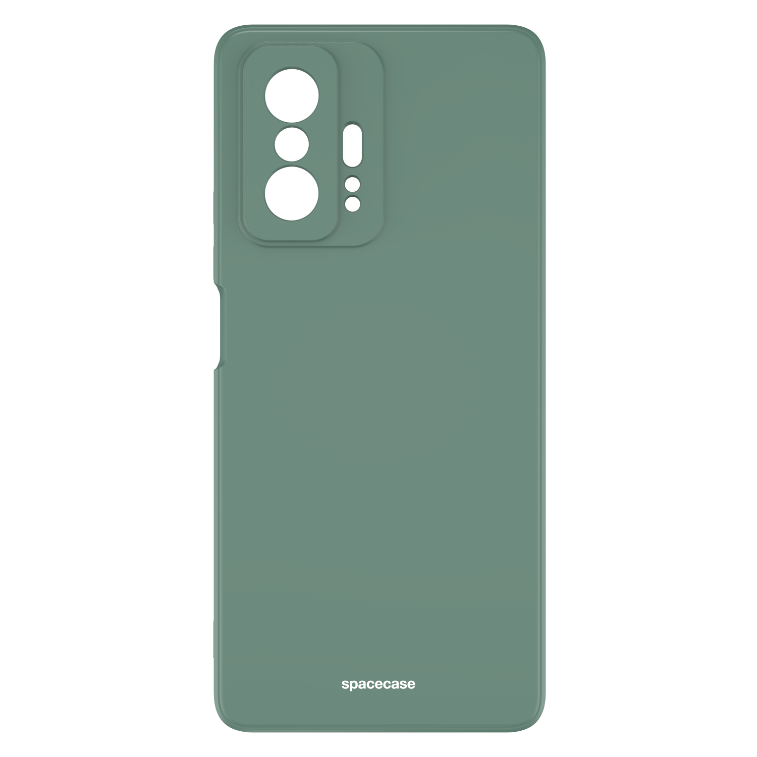 Spacecase Silicone Case Xiaomi 11T/11T Pro dark green