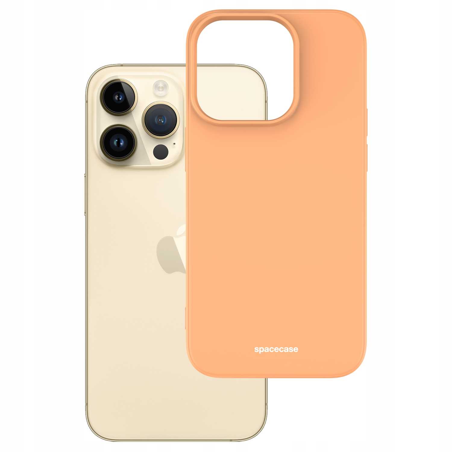 Spacecase Silicone Case Iphone 14 Pro Orange