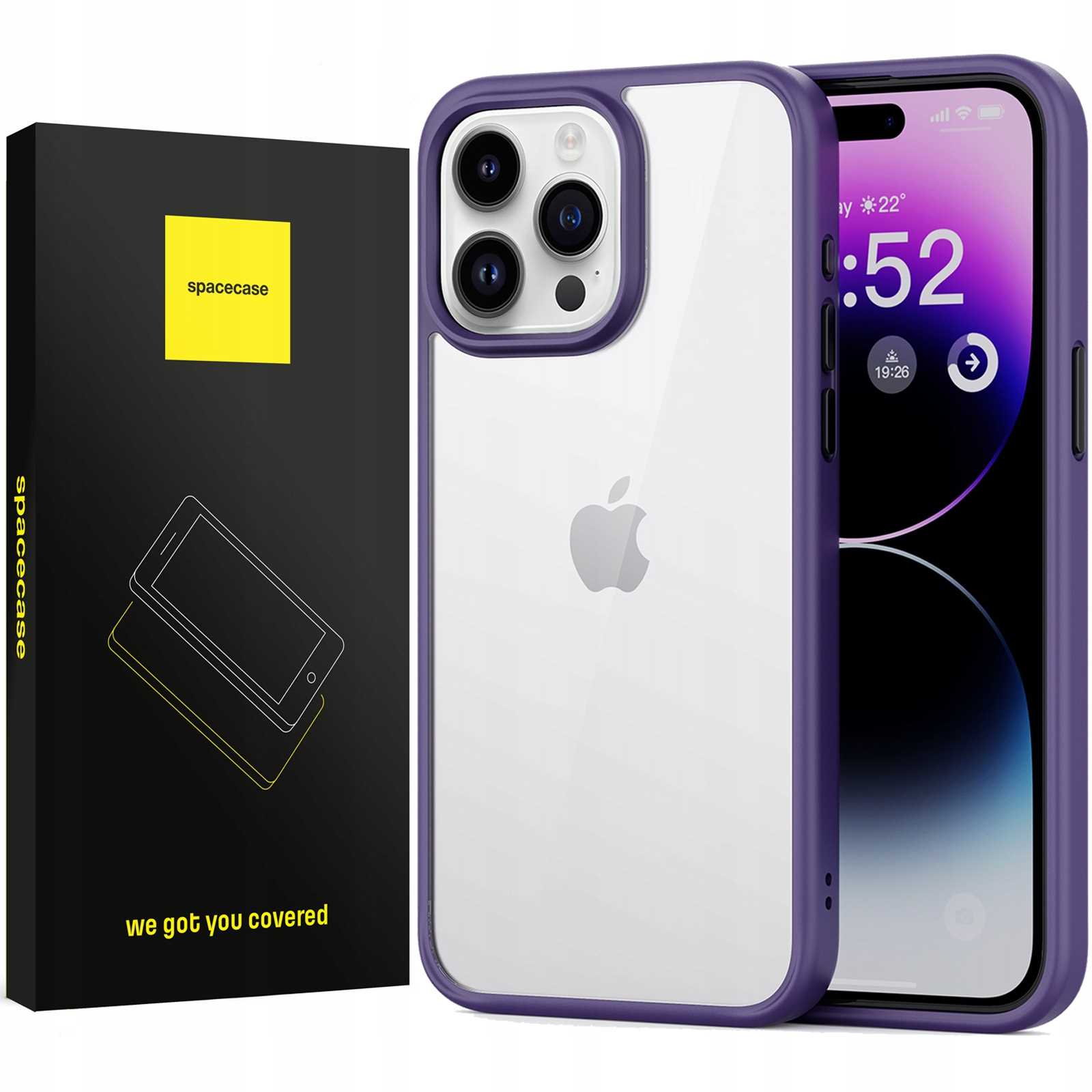 Spacecase Metro iPhone 15 Pro max purple
