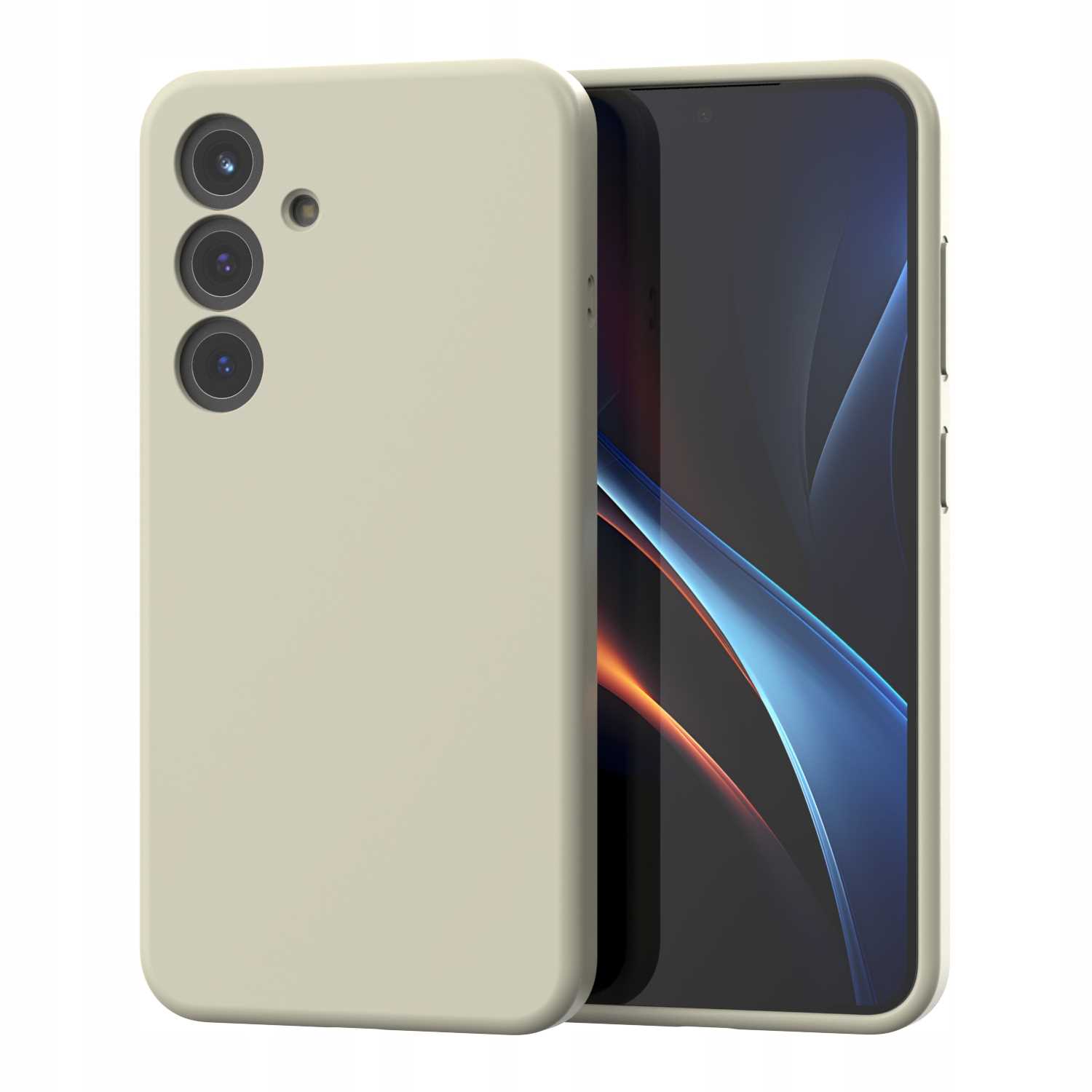 Spacecase Silicone Mag Galaxy S25 Beige