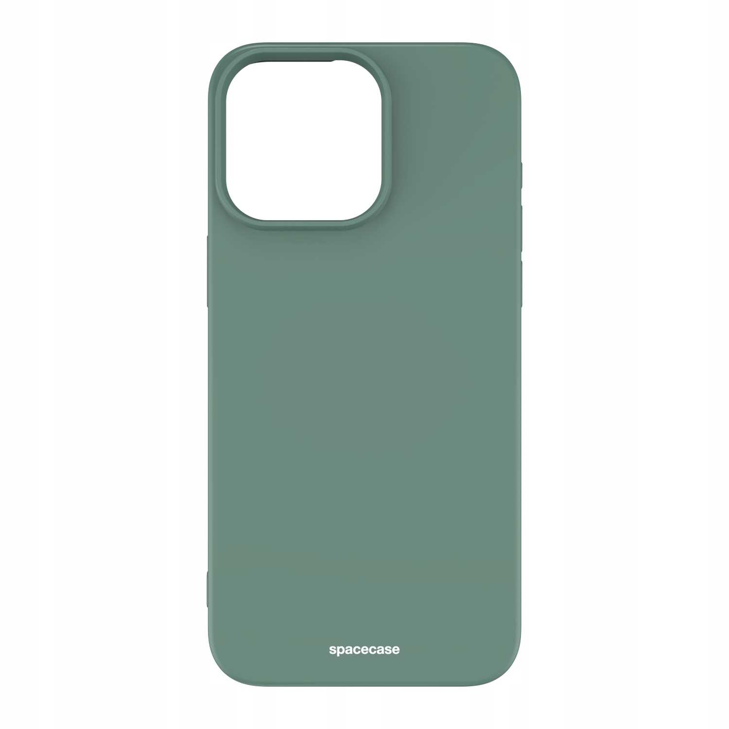 Spacecase Silicone Case iPhone 15 Pro Max dark green