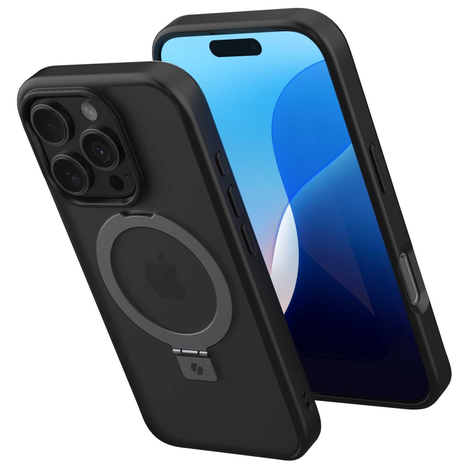 Spacecase Ring Pro Mag Iphone 16 Pro Black