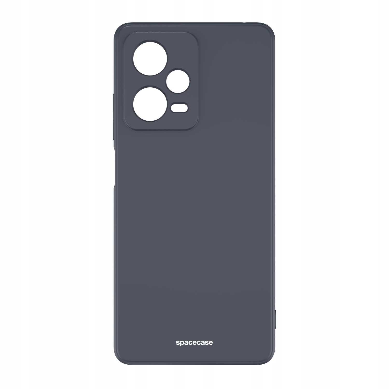 Spacecase Silicone Case Redmi Note 12 Pro 5G black