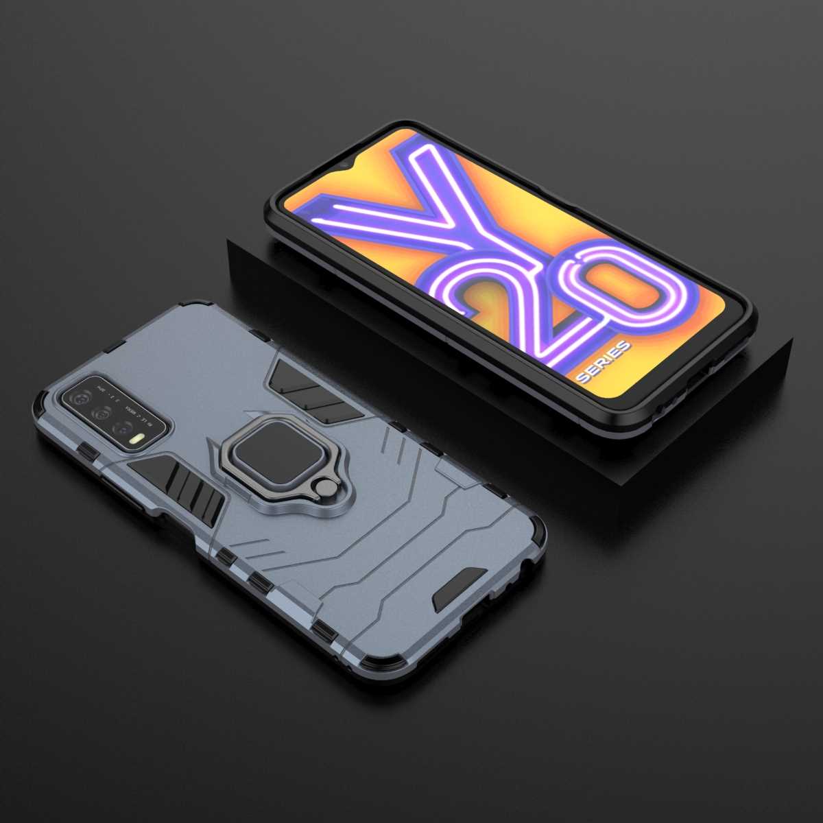 Spacecase X-Ring Vivo Y11S/Y20S Niebieski