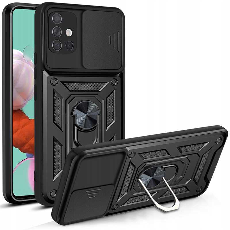 Spacecase Camring Galaxy A51 black