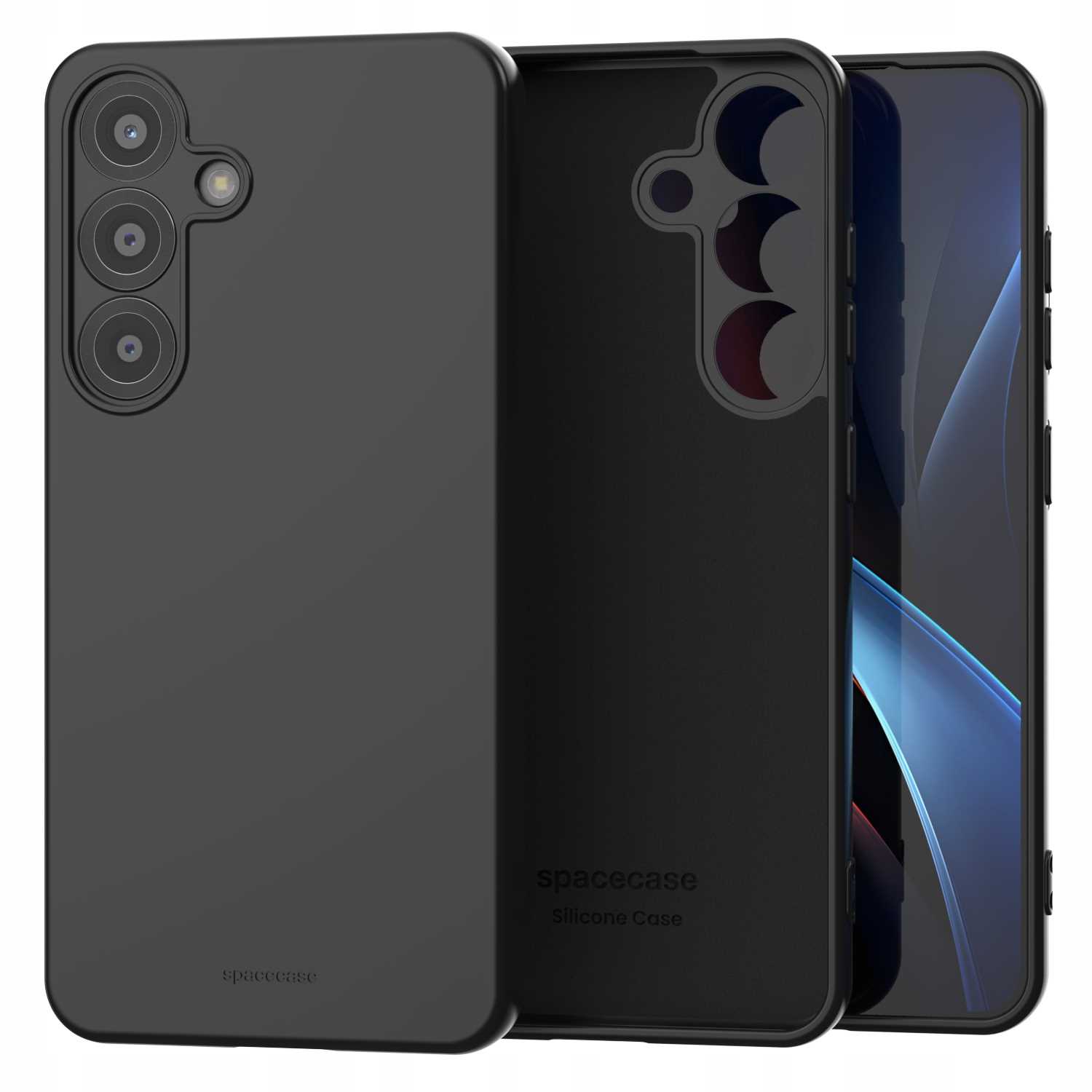 Spacecase Silicone Case 3.0 Galaxy S25 black