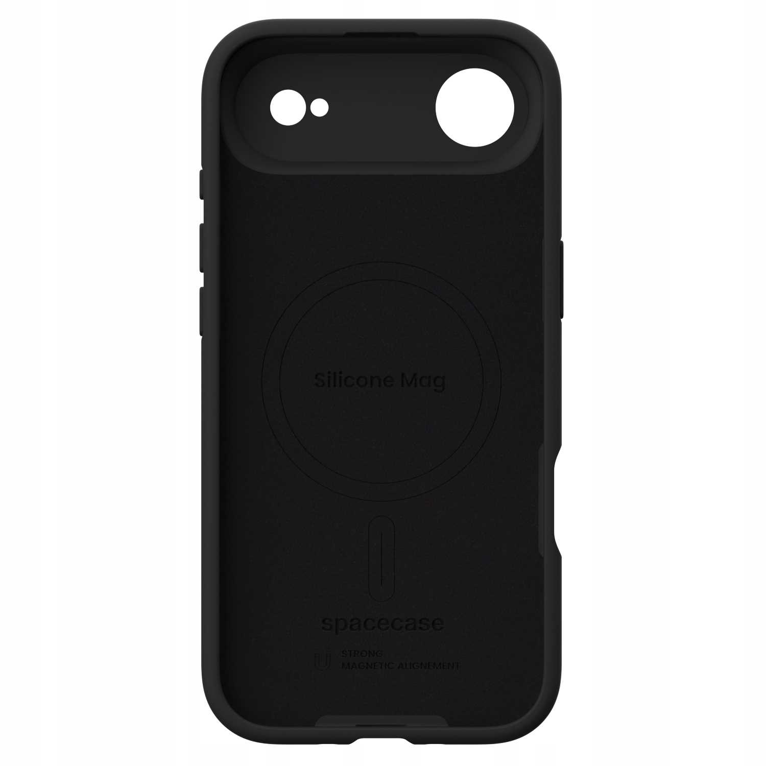 Spacecase Silicone Mag Iphone 17 Air Black