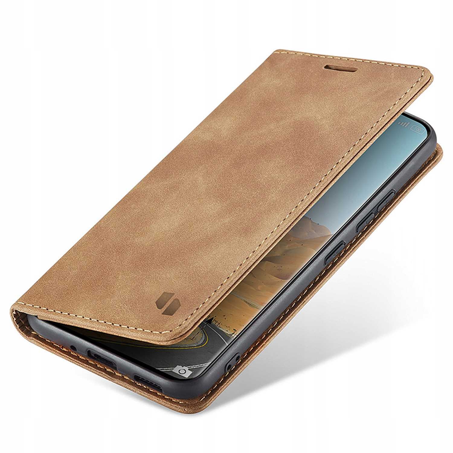 Spacecase Wallet Poco X7/Rm Note 14 Pro/Pro+ 5G Brown
