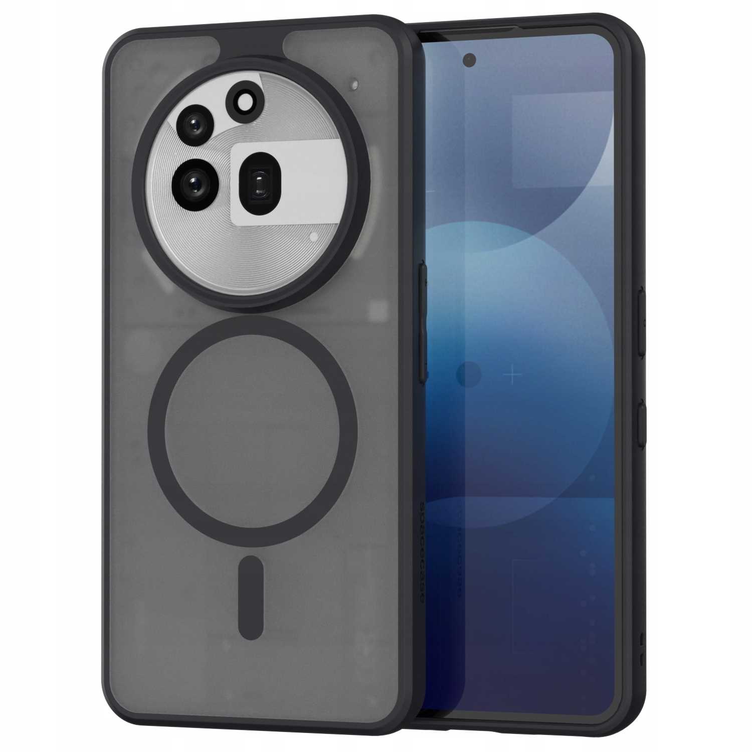 Spacecase Hybrid Mag Nothing Phone 3A Pro Black