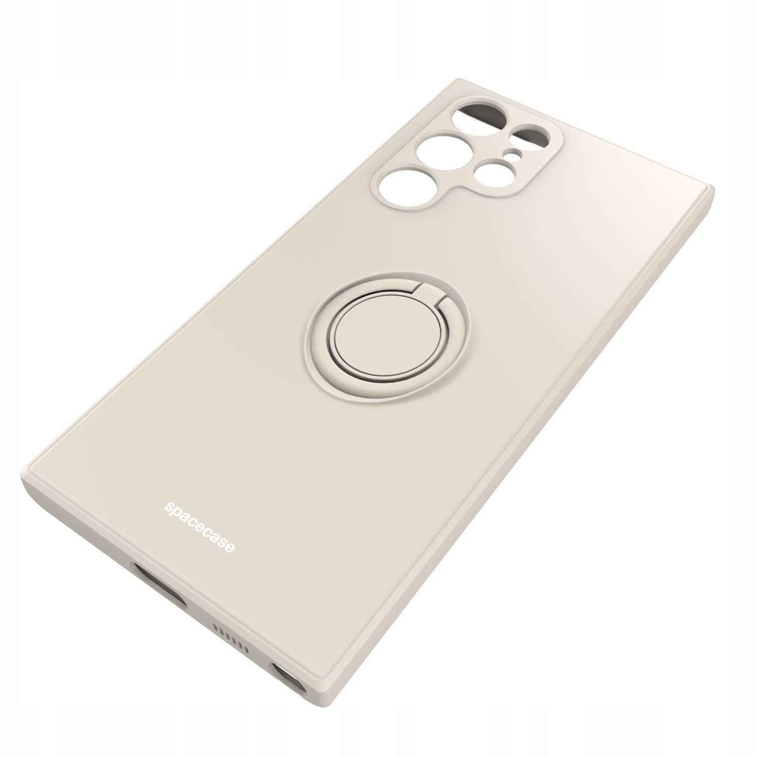 Spacecase Silicone Ring Galaxy S22 Ultra bone