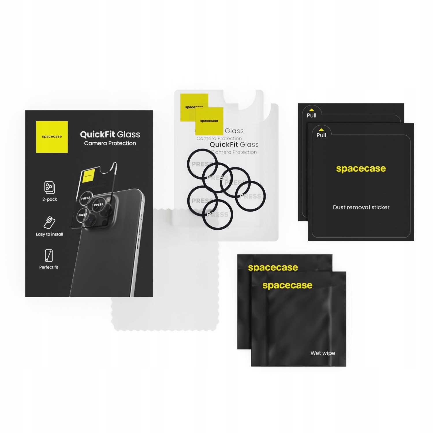 Spacecase Quickfit Camera Iphone 13 Pro/13 Pro Max Black