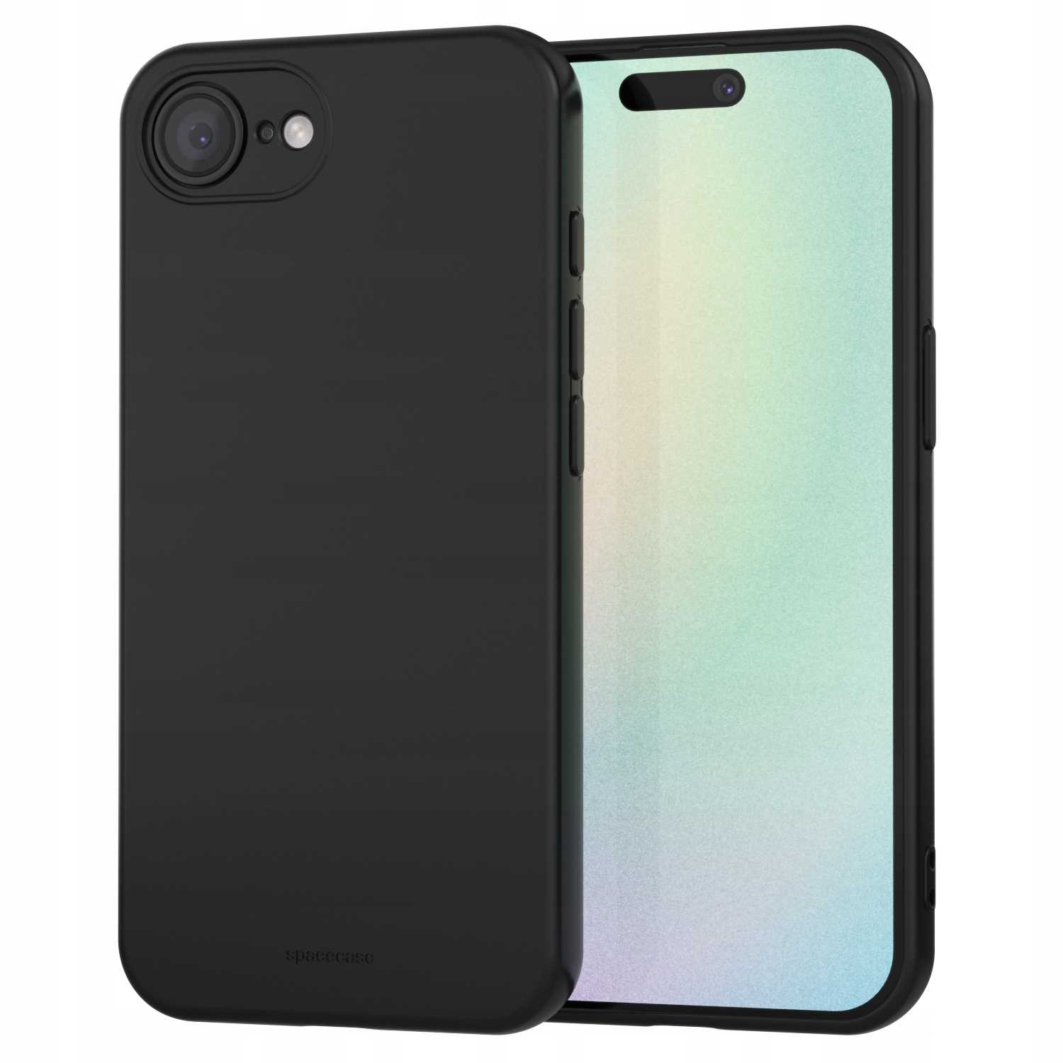 Spacecase Silicone Case 3.0 Iphone 16E Black